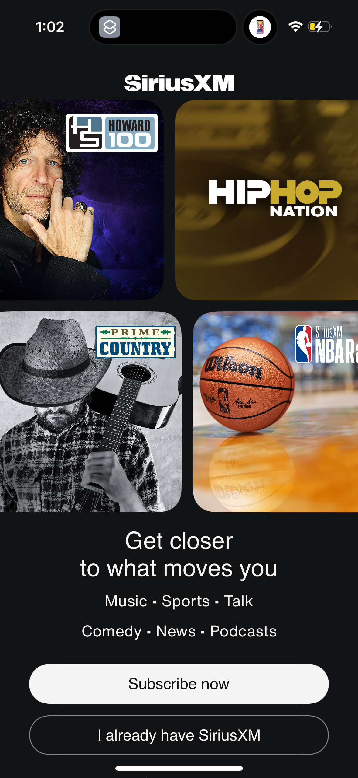 siriusxm app screenshot 43