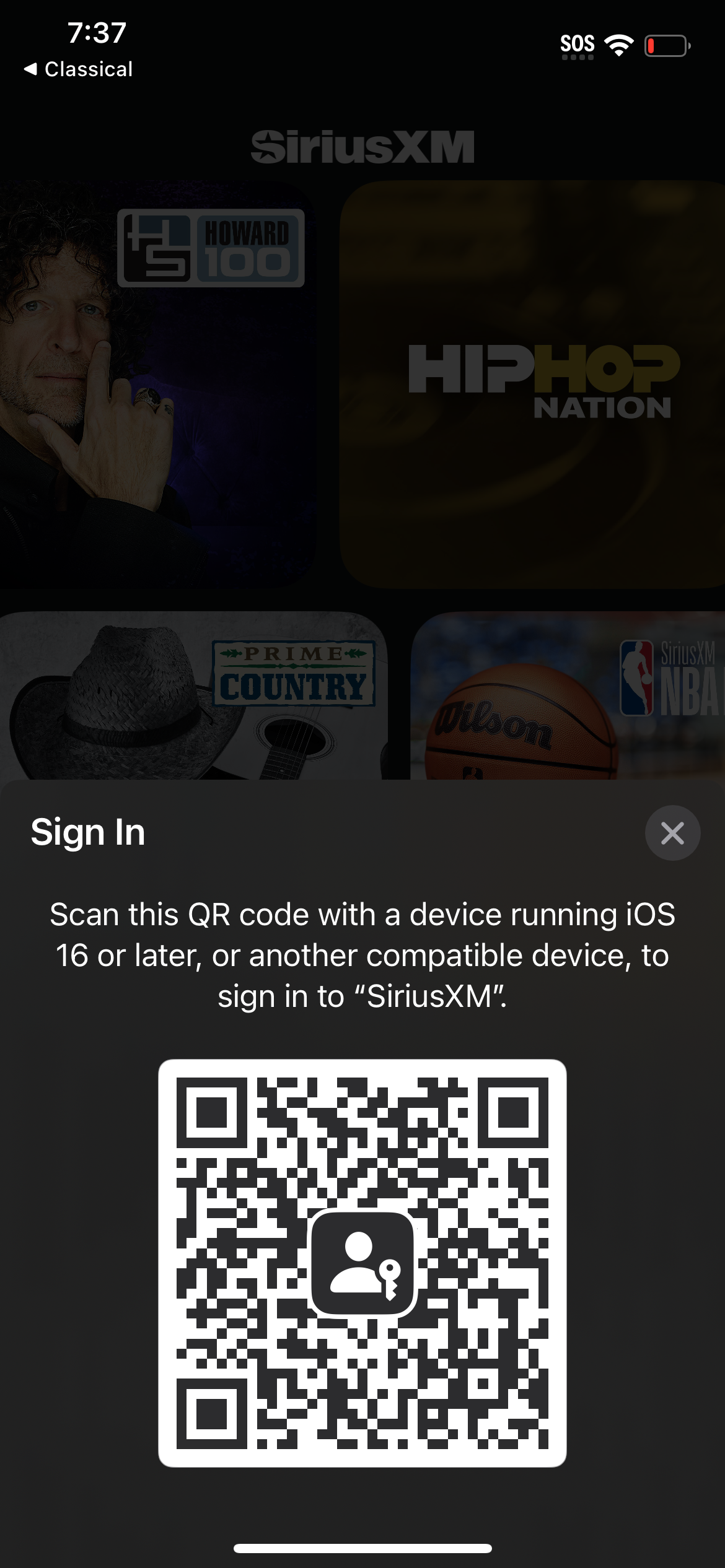siriusxm app screenshot 37