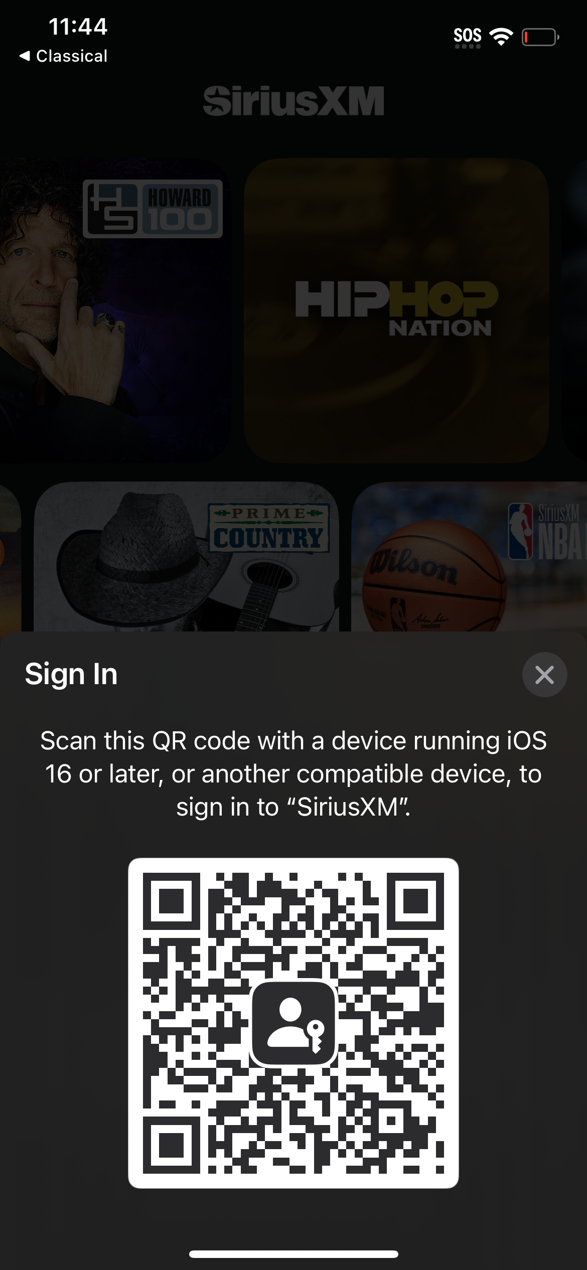 siriusxm app screenshot 33