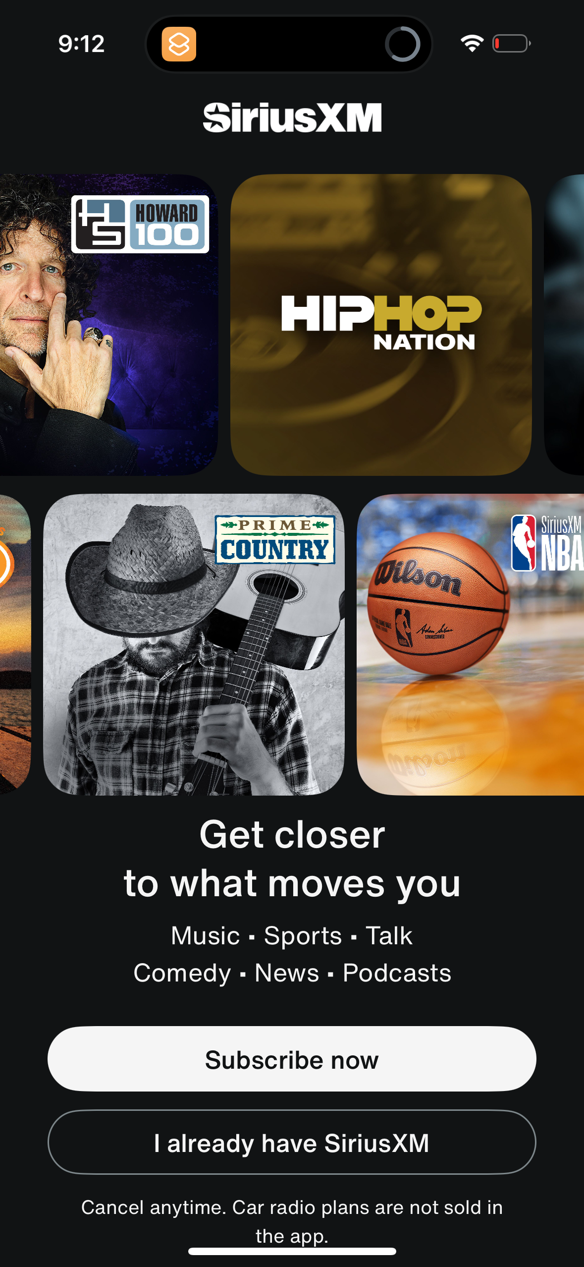 siriusxm app screenshot 32