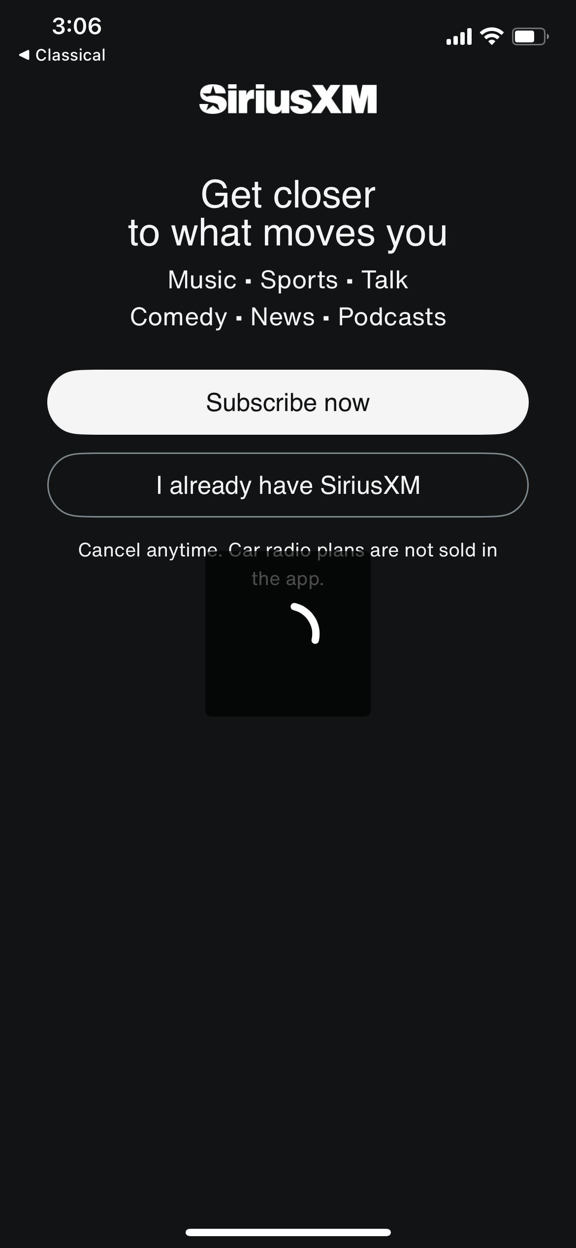 siriusxm app screenshot 21