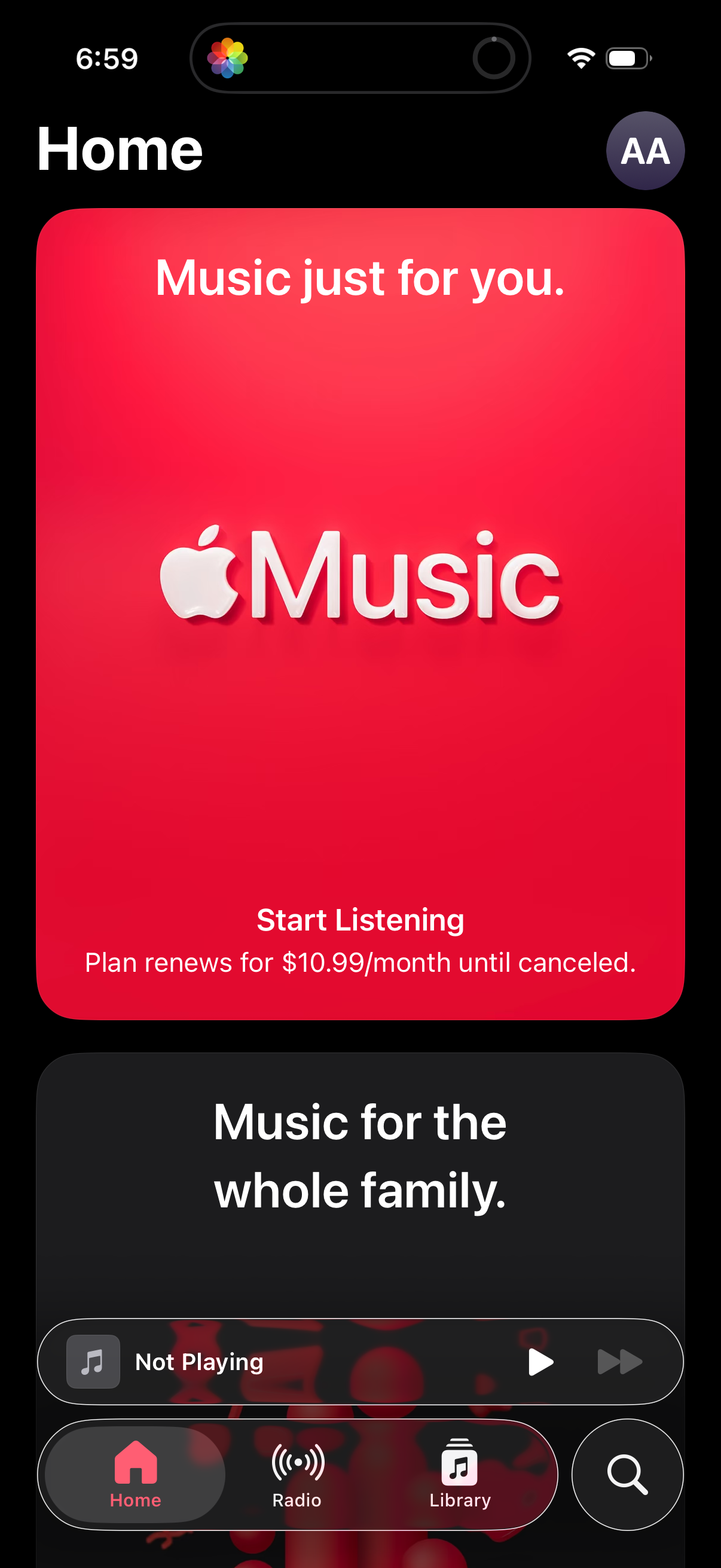 apple-music app screenshot 2