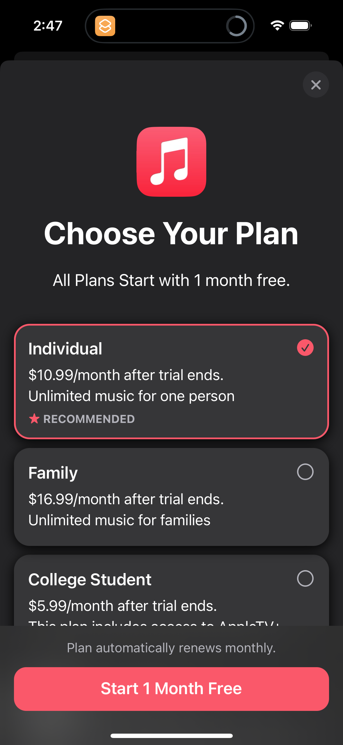 apple-music app screenshot 57