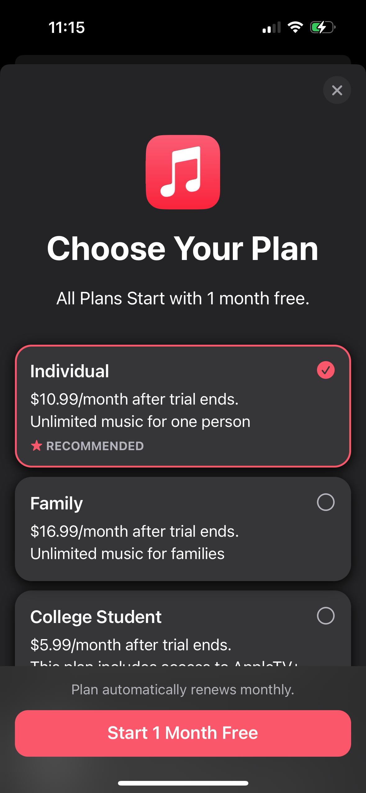 apple-music app screenshot 50