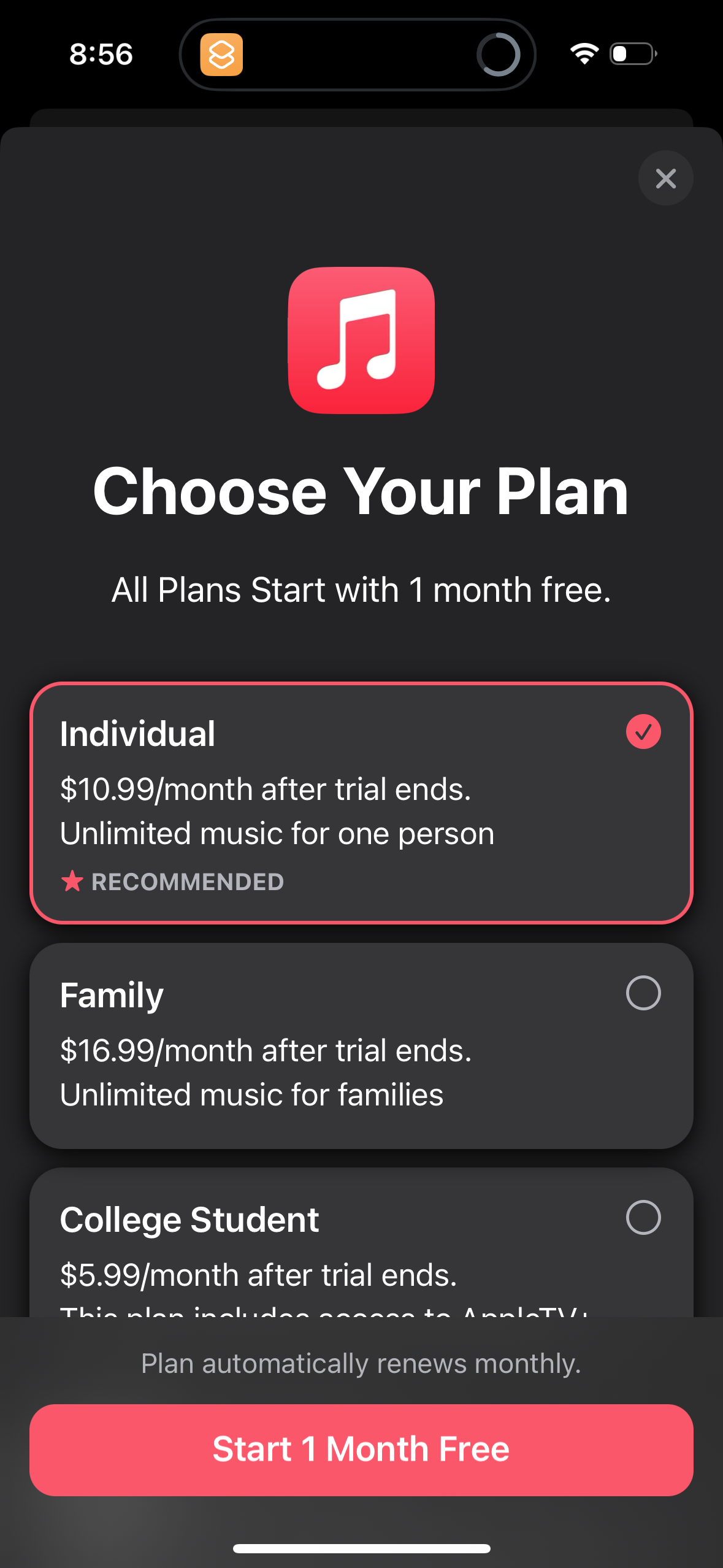 apple-music app screenshot 48