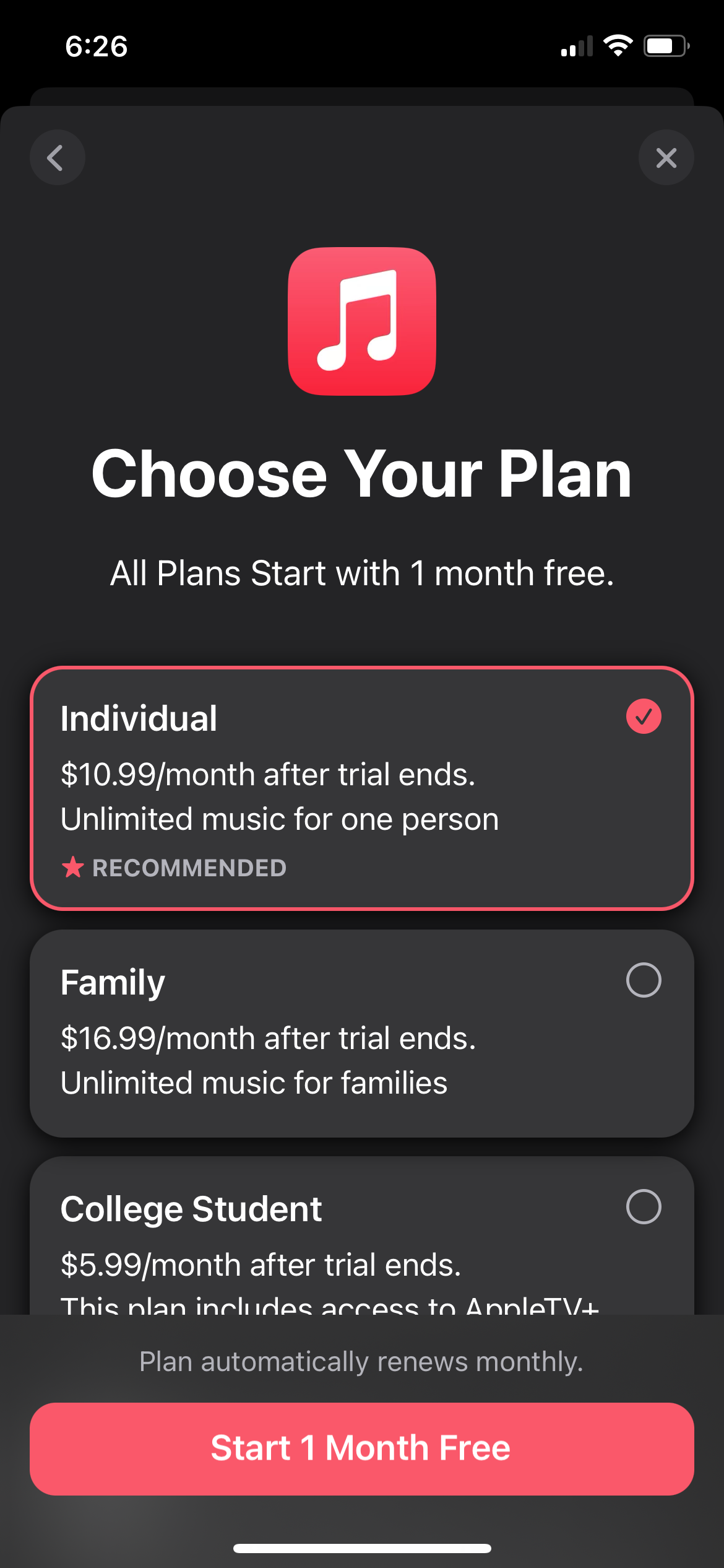 apple-music app screenshot 42