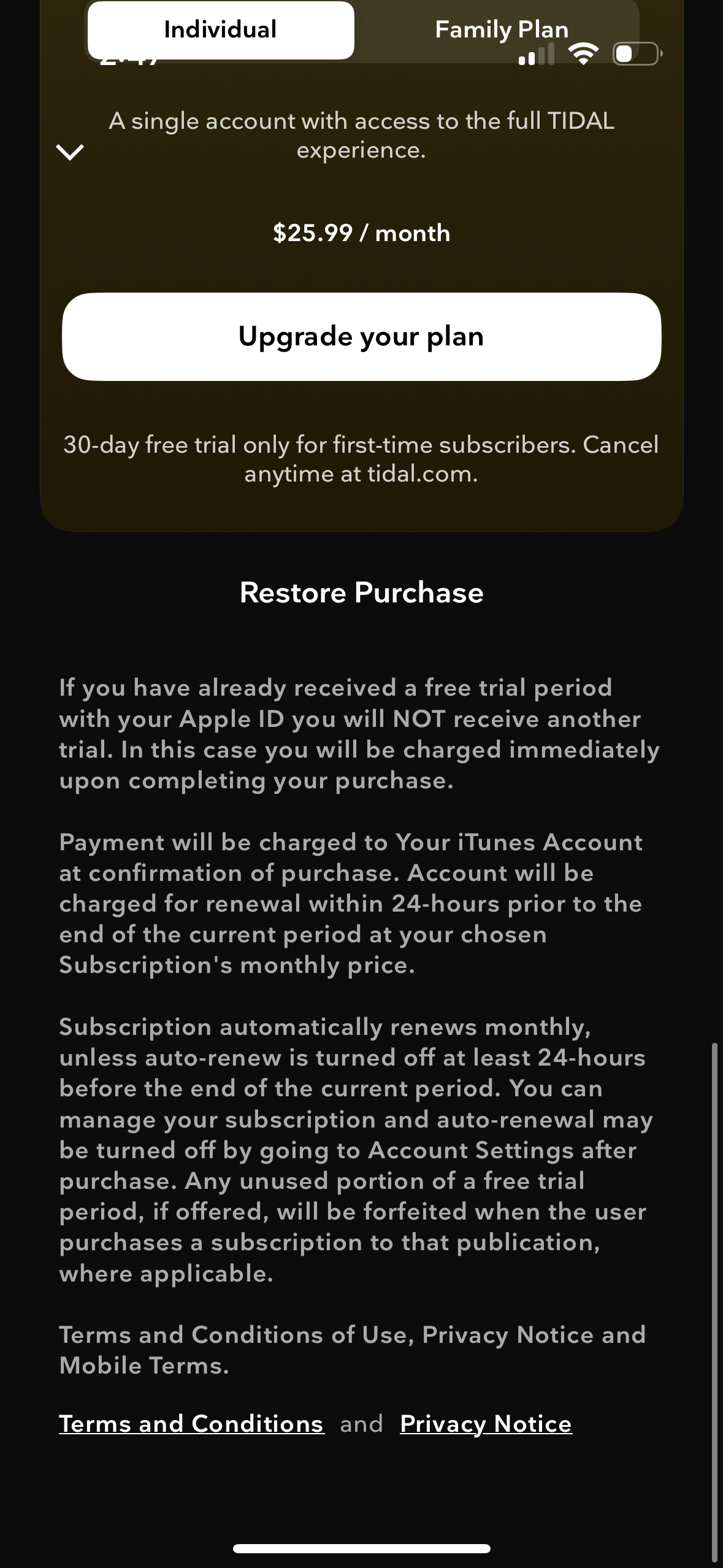 tidal app screenshot 54