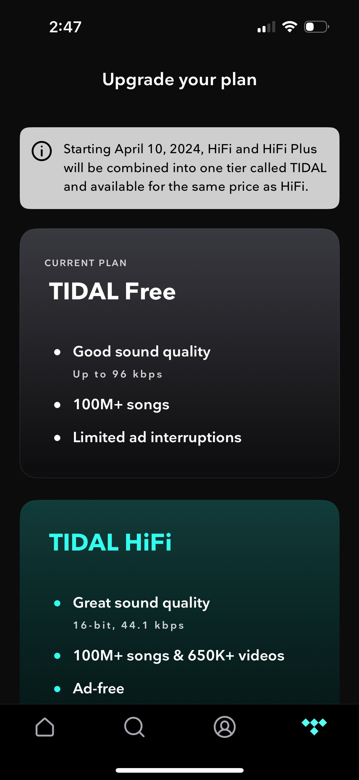 tidal app screenshot 56