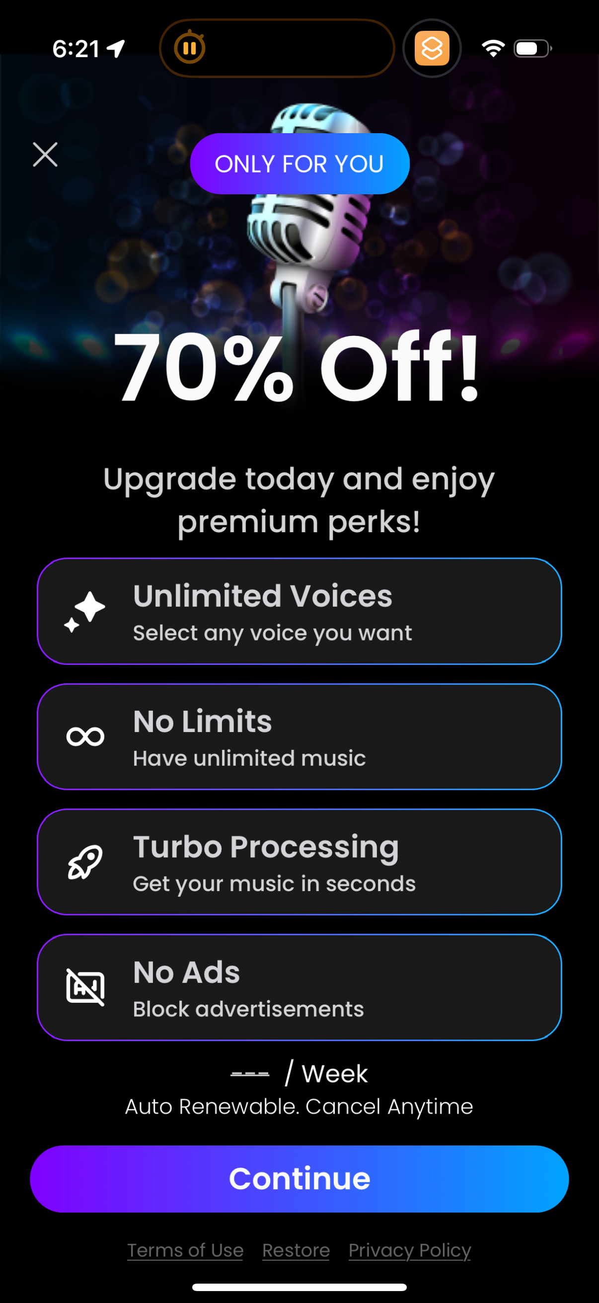 music-ai app screenshot 2