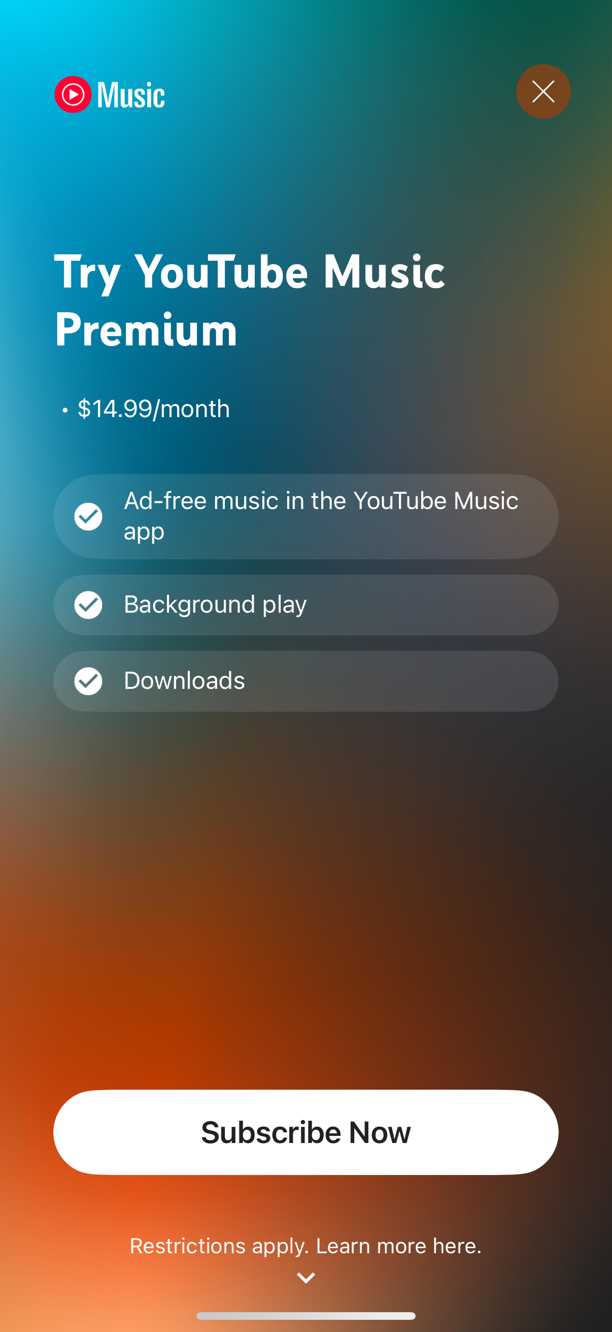 youtube-music app screenshot 10