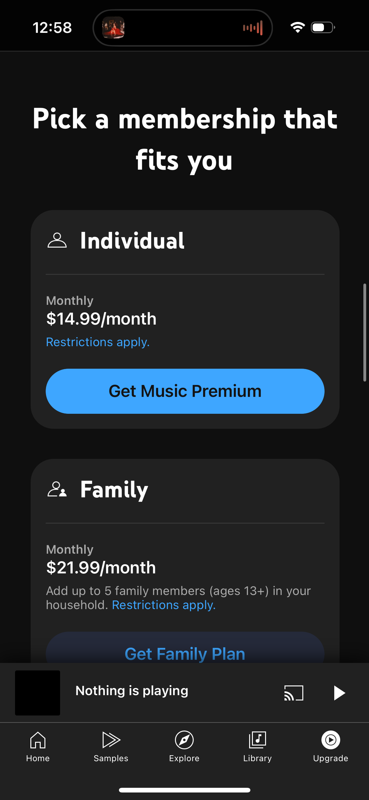 youtube-music app screenshot 78