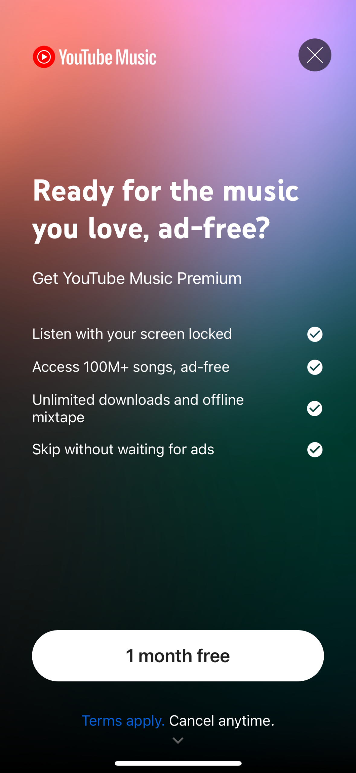 youtube-music app screenshot 36