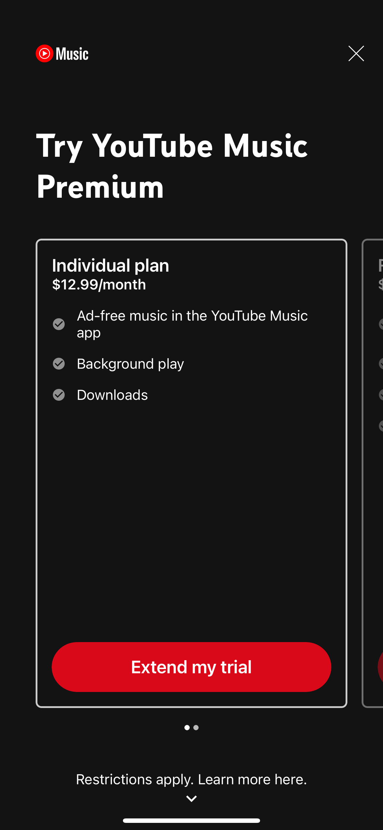 youtube-music app screenshot 104