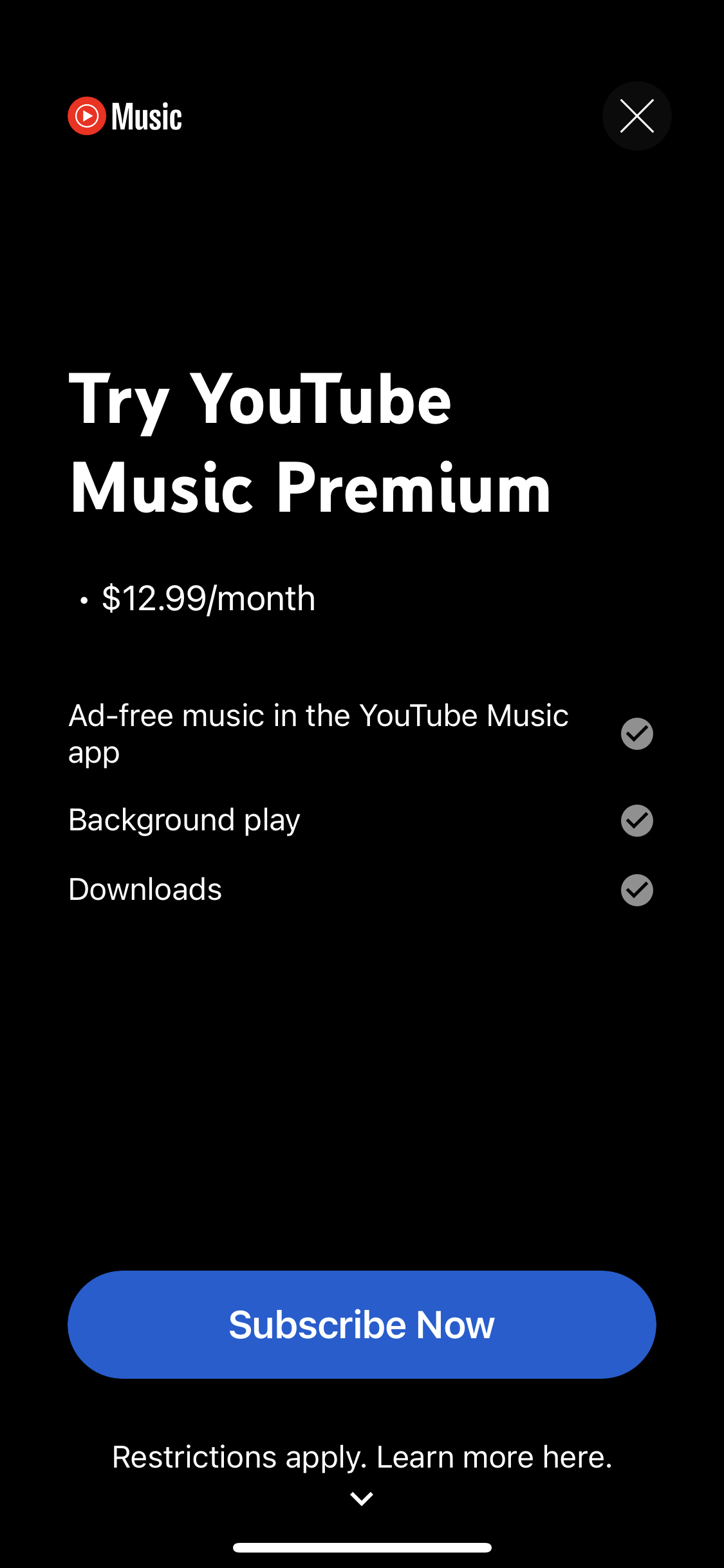 youtube-music app screenshot 103