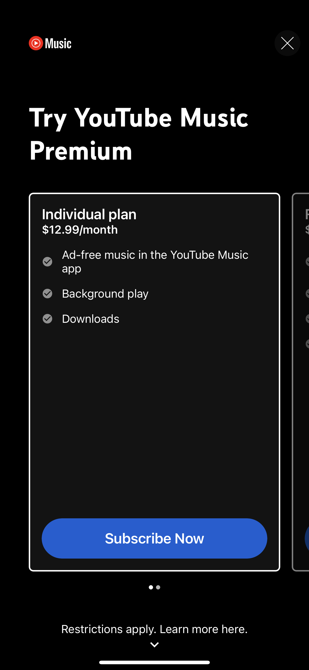 youtube-music app screenshot 102