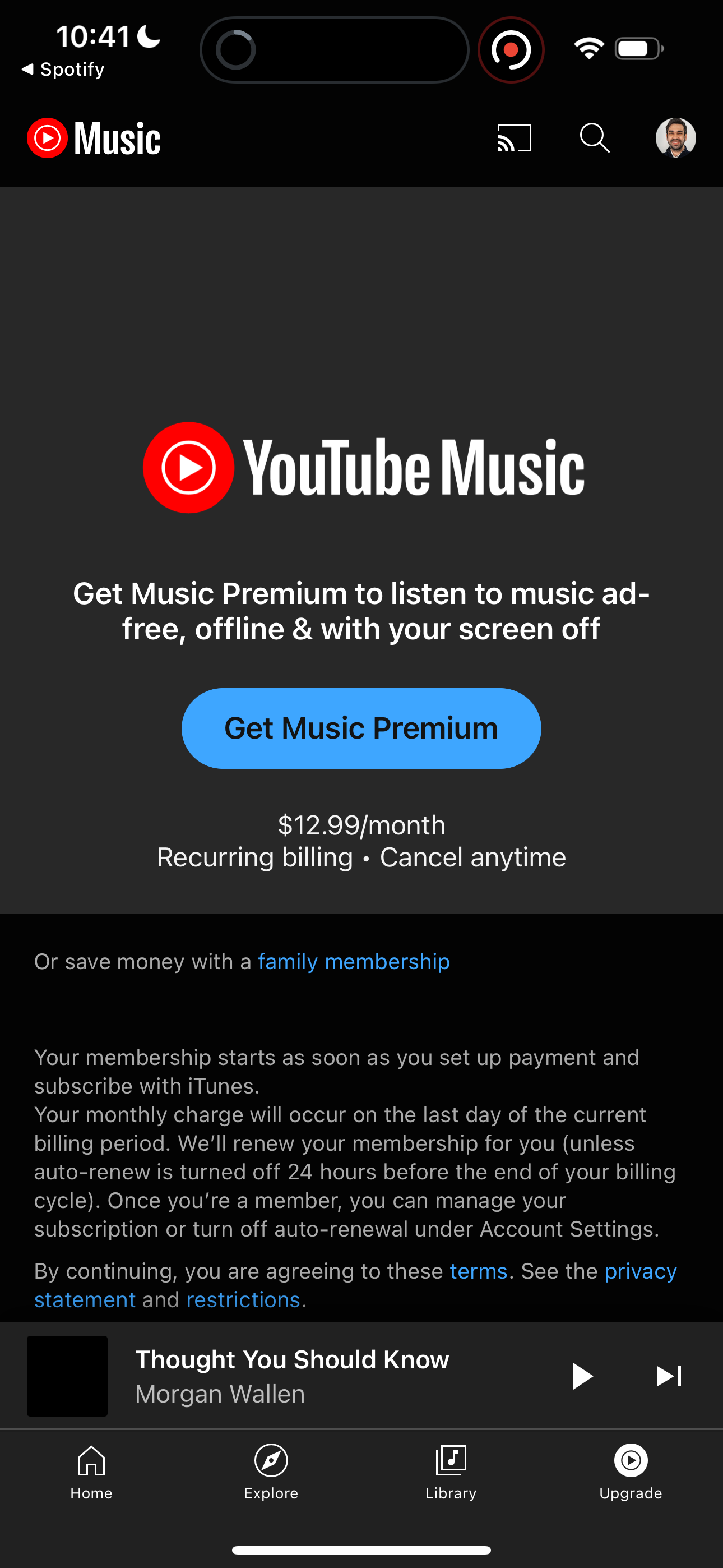 youtube-music app screenshot 95