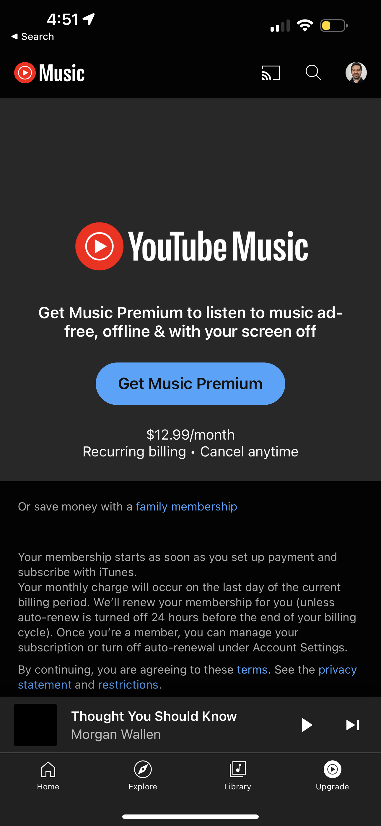 youtube-music app screenshot 93