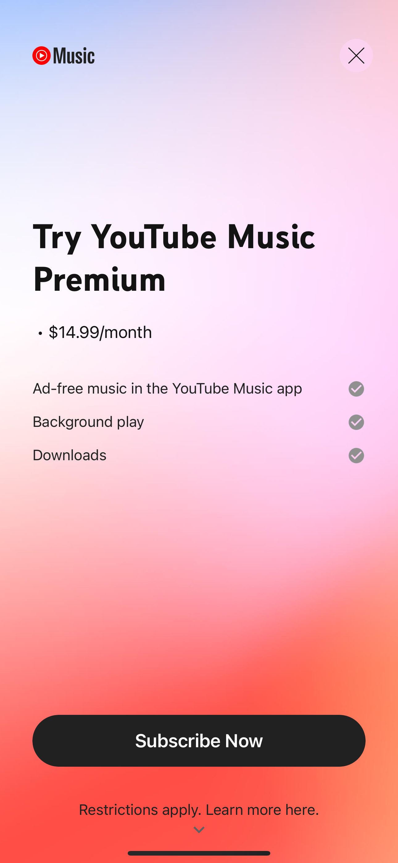 youtube-music app screenshot 89
