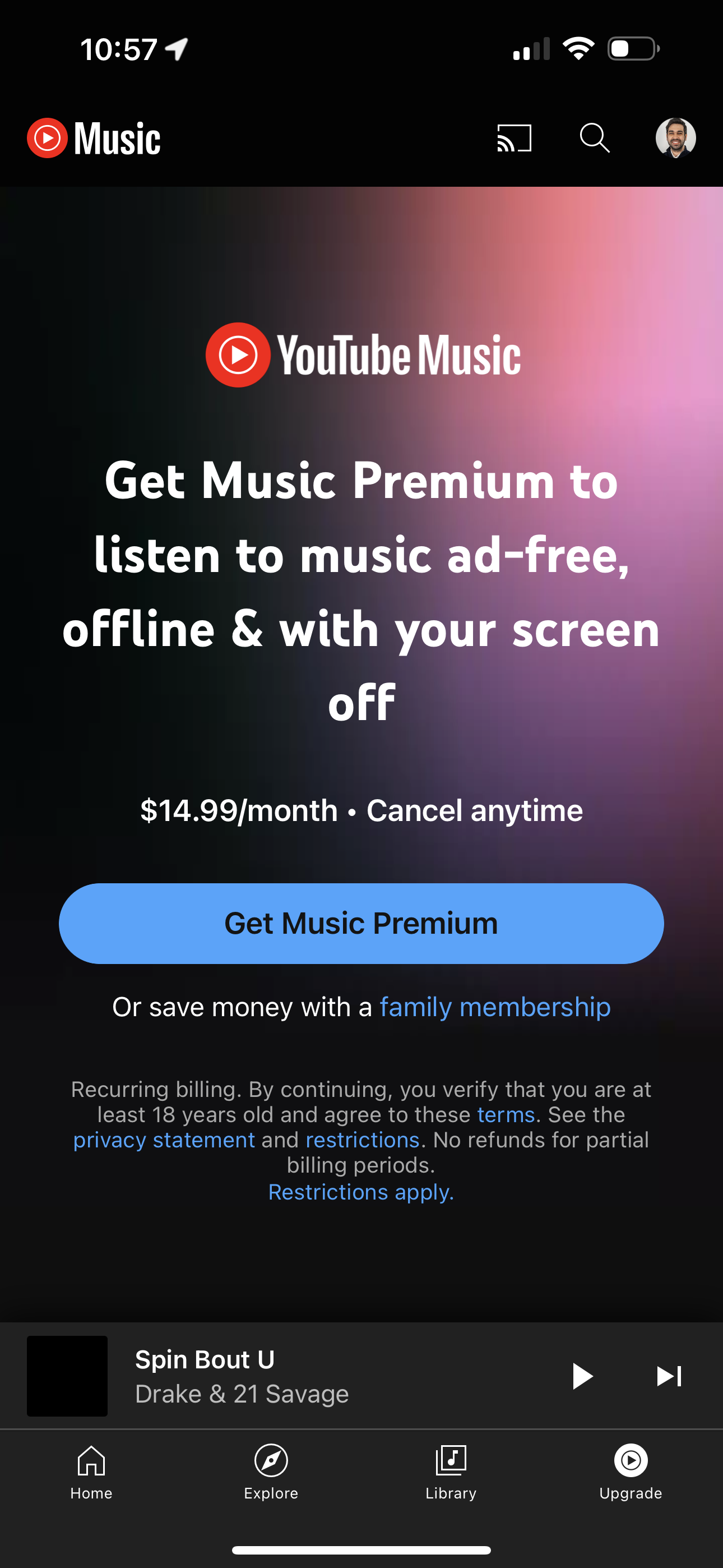 youtube-music app screenshot 87