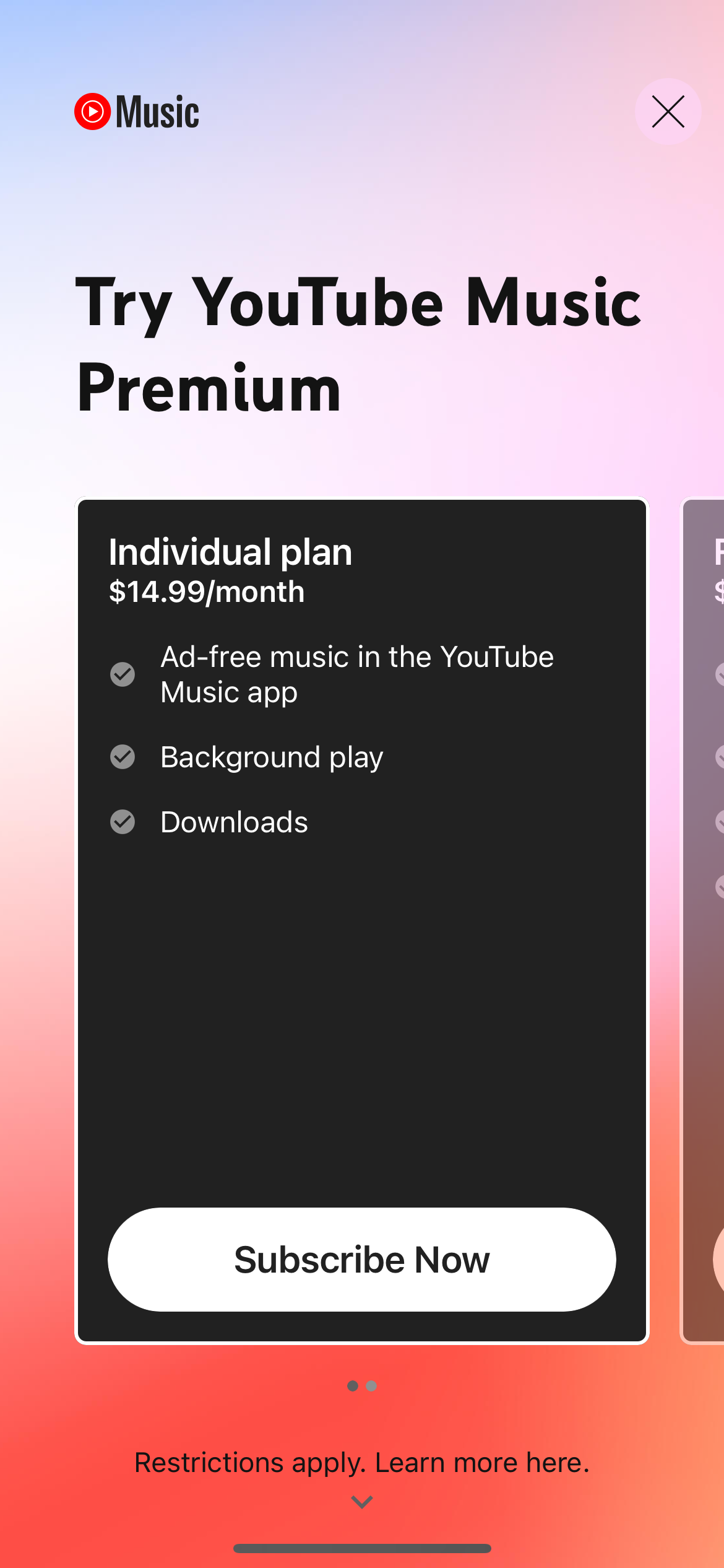 youtube-music app screenshot 76