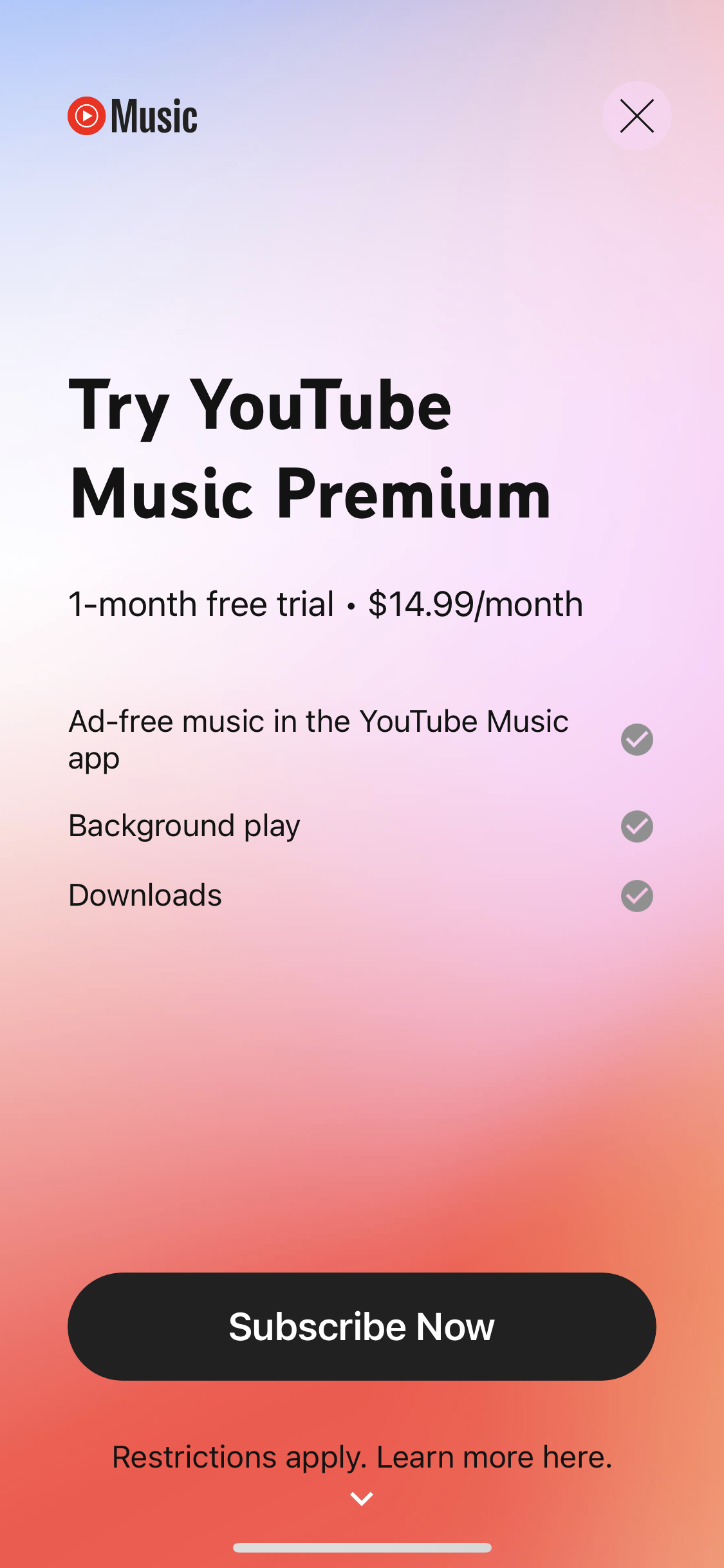 youtube-music app screenshot 73