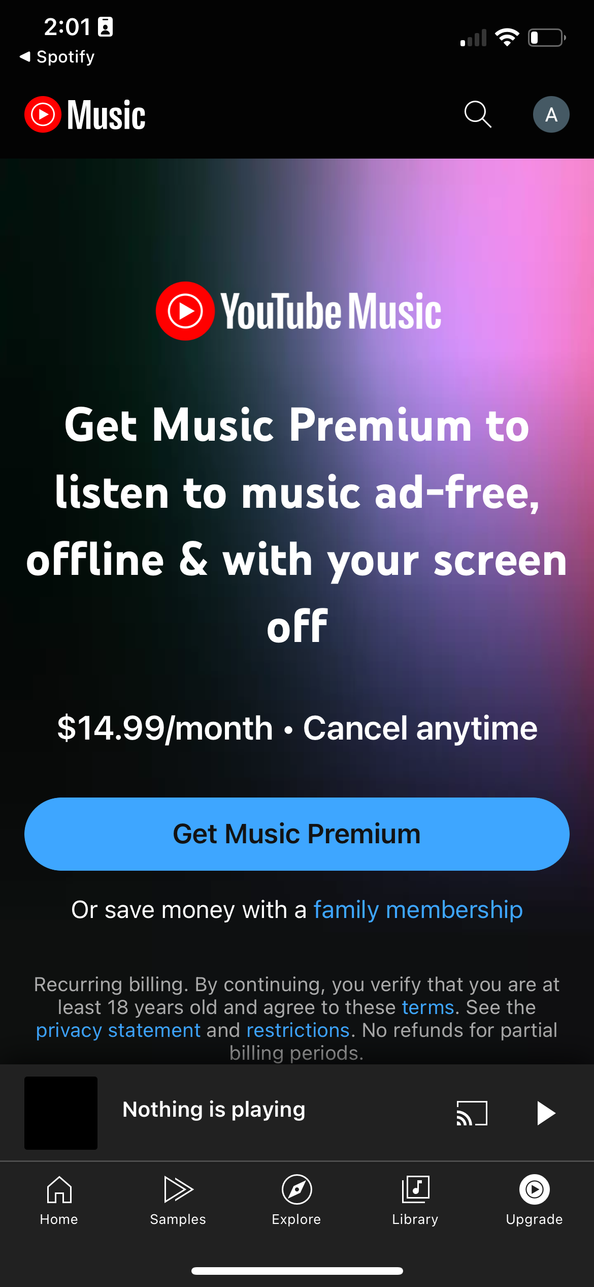 youtube-music app screenshot 69