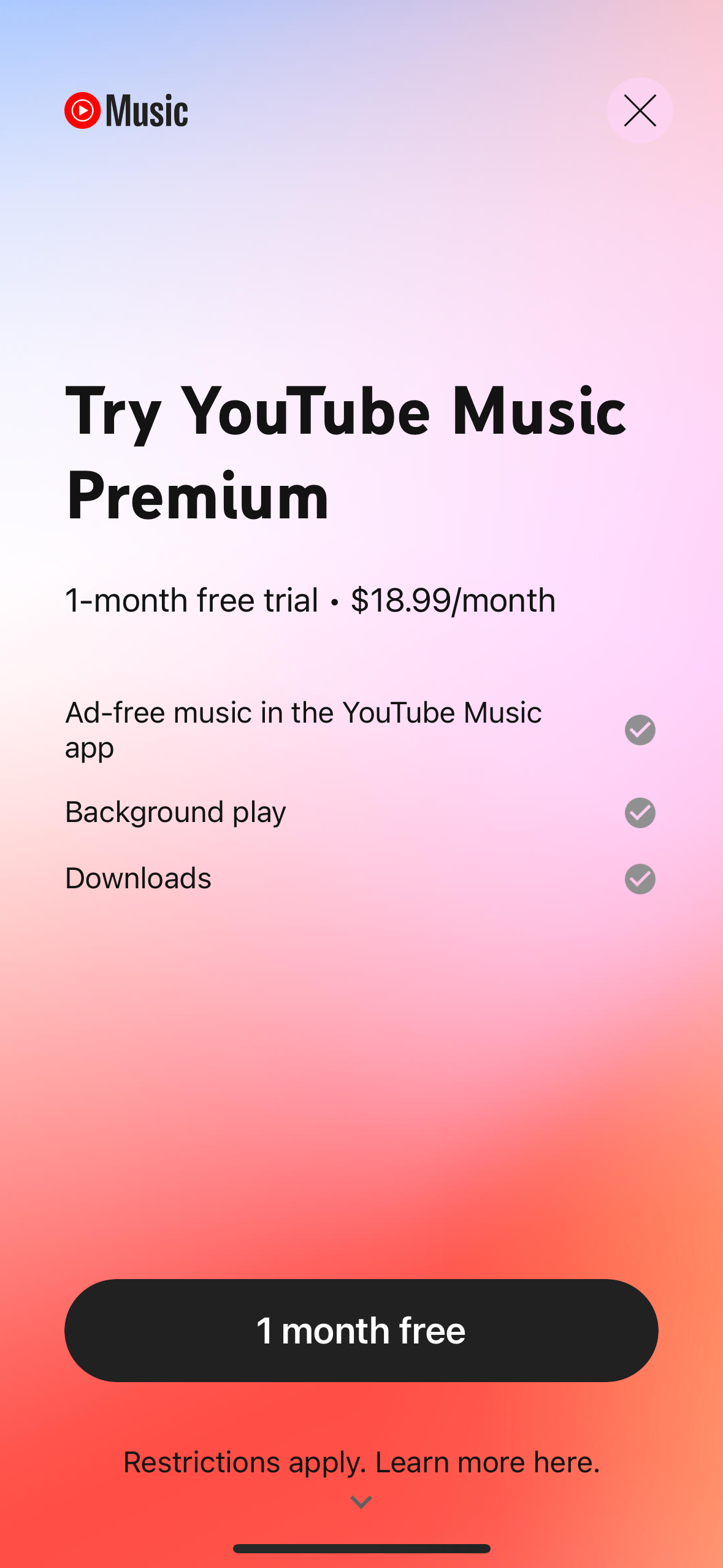 youtube-music app screenshot 58