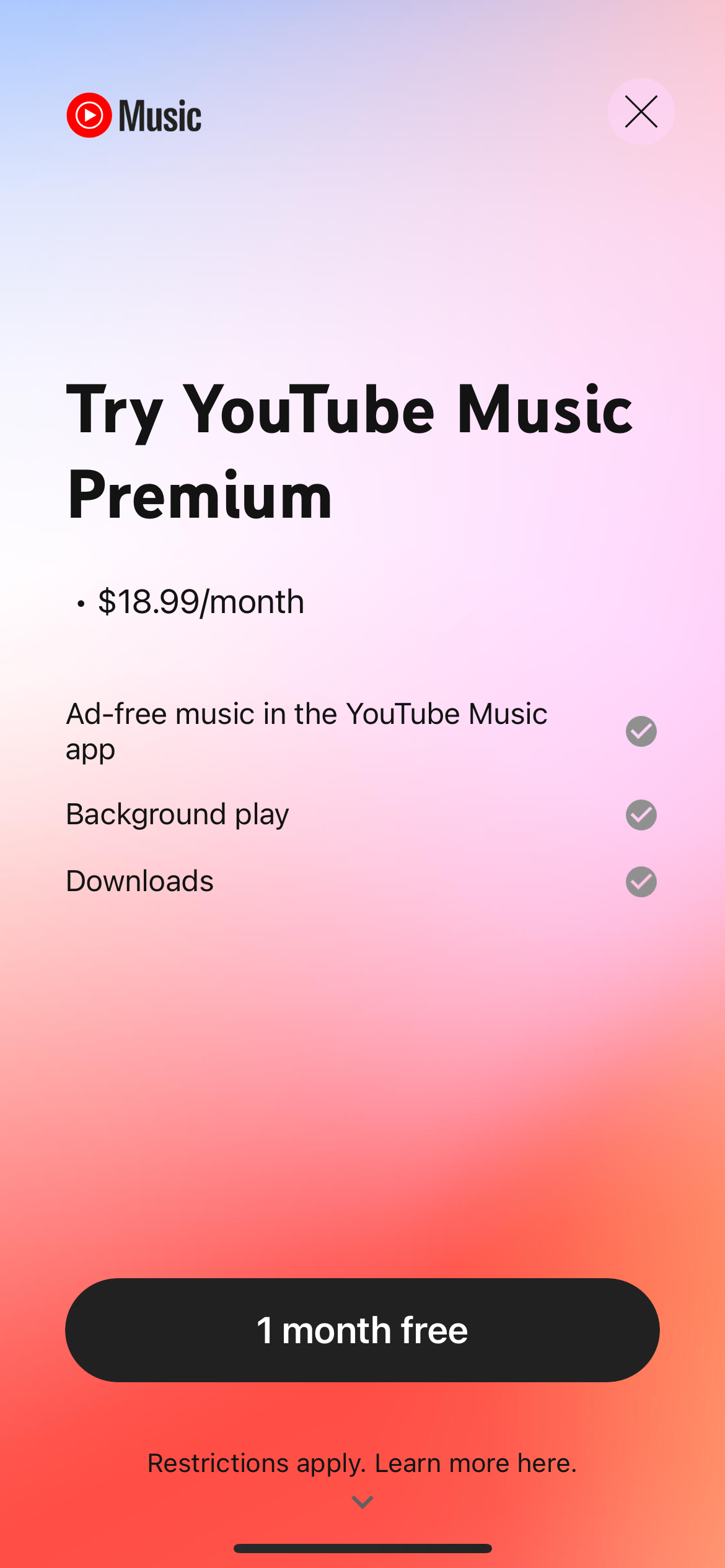 youtube-music app screenshot 29