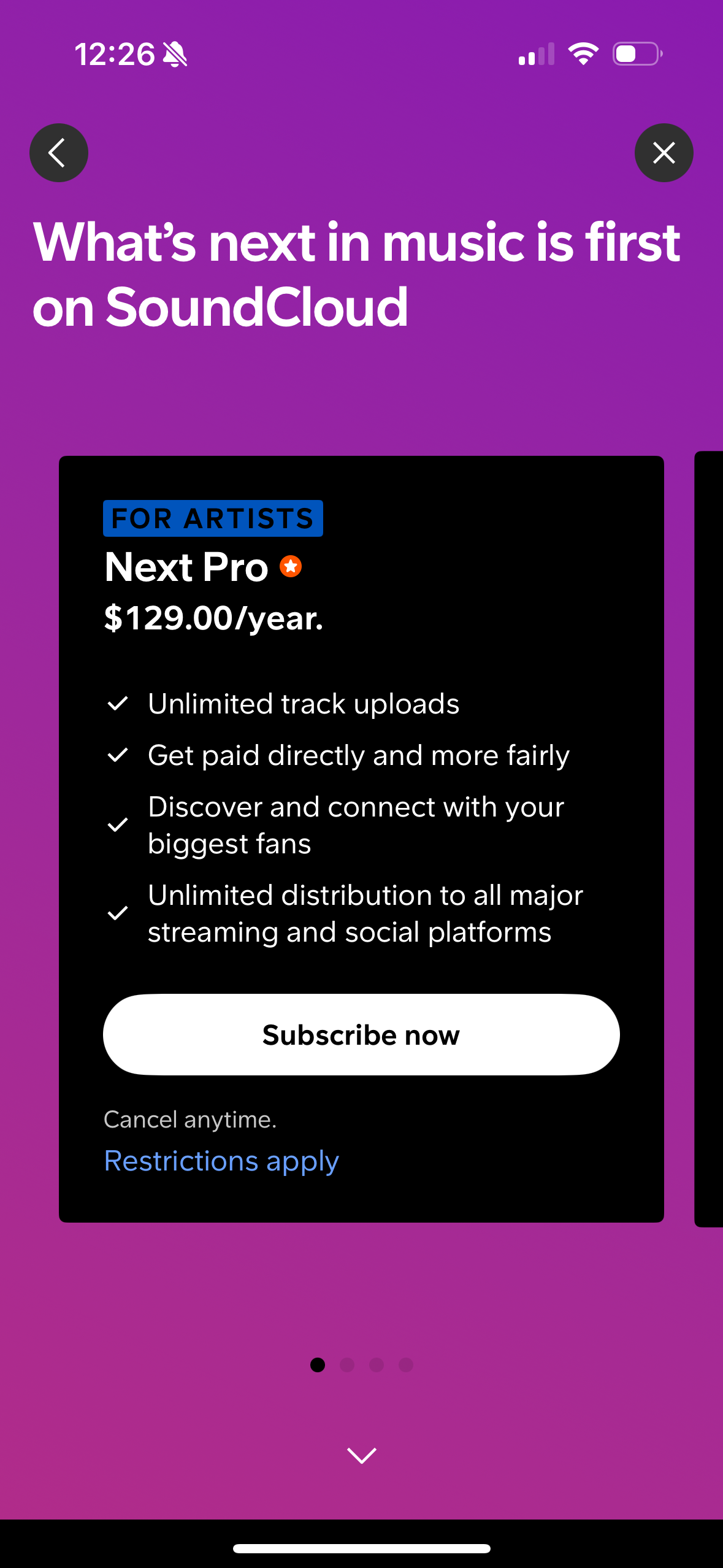 soundcloud app screenshot 104