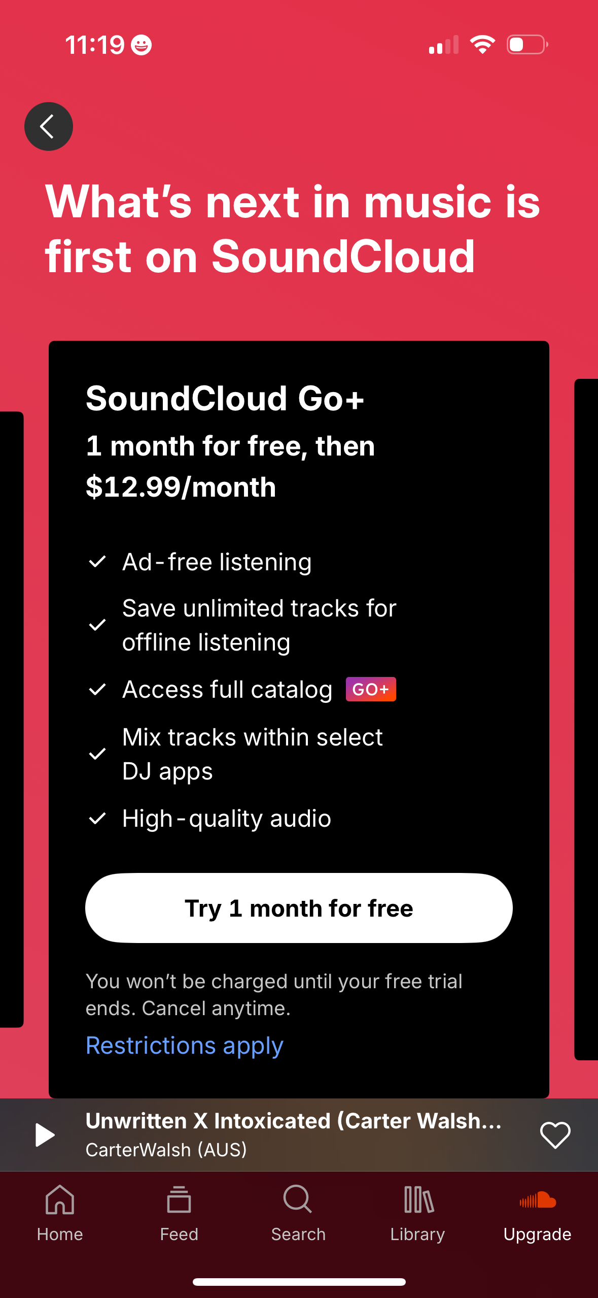 soundcloud app screenshot 83