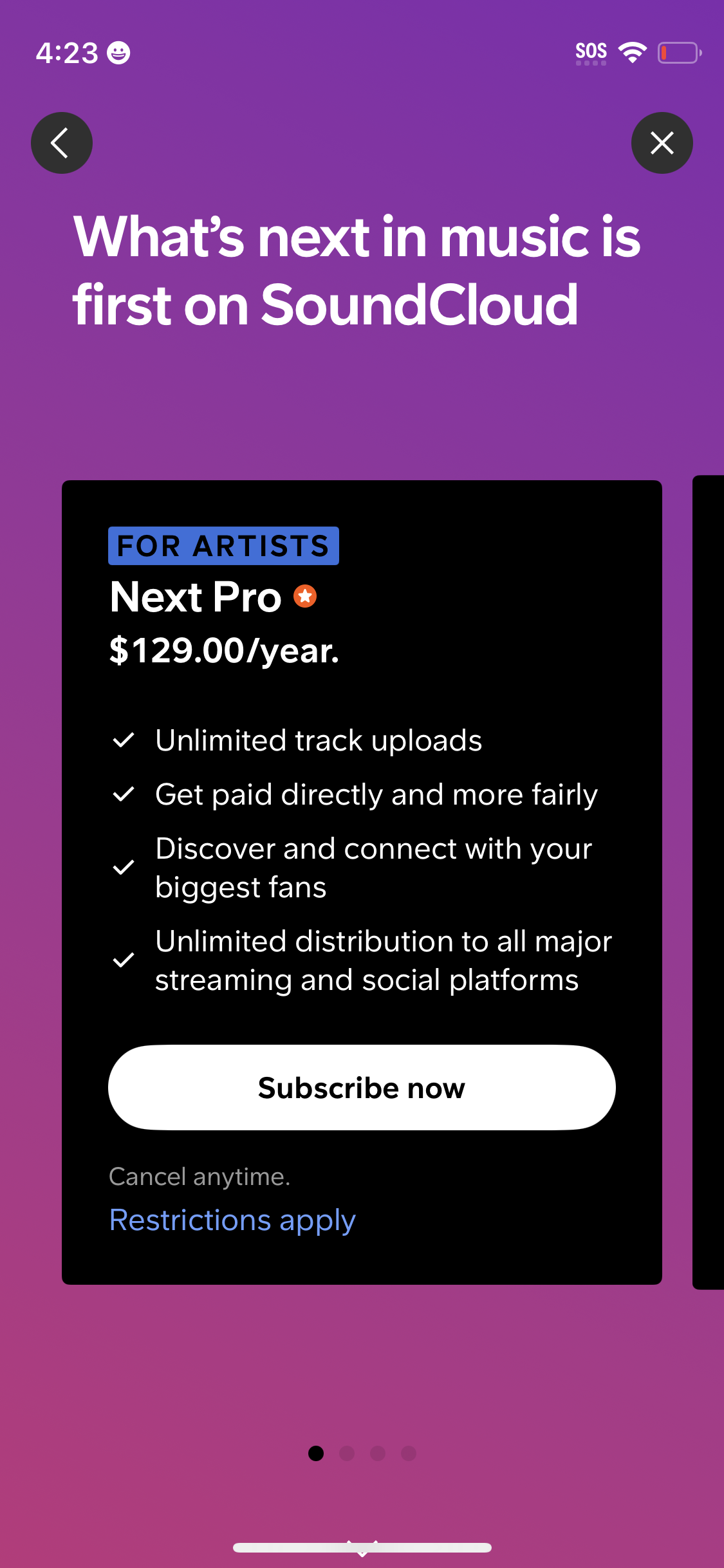 soundcloud app screenshot 118
