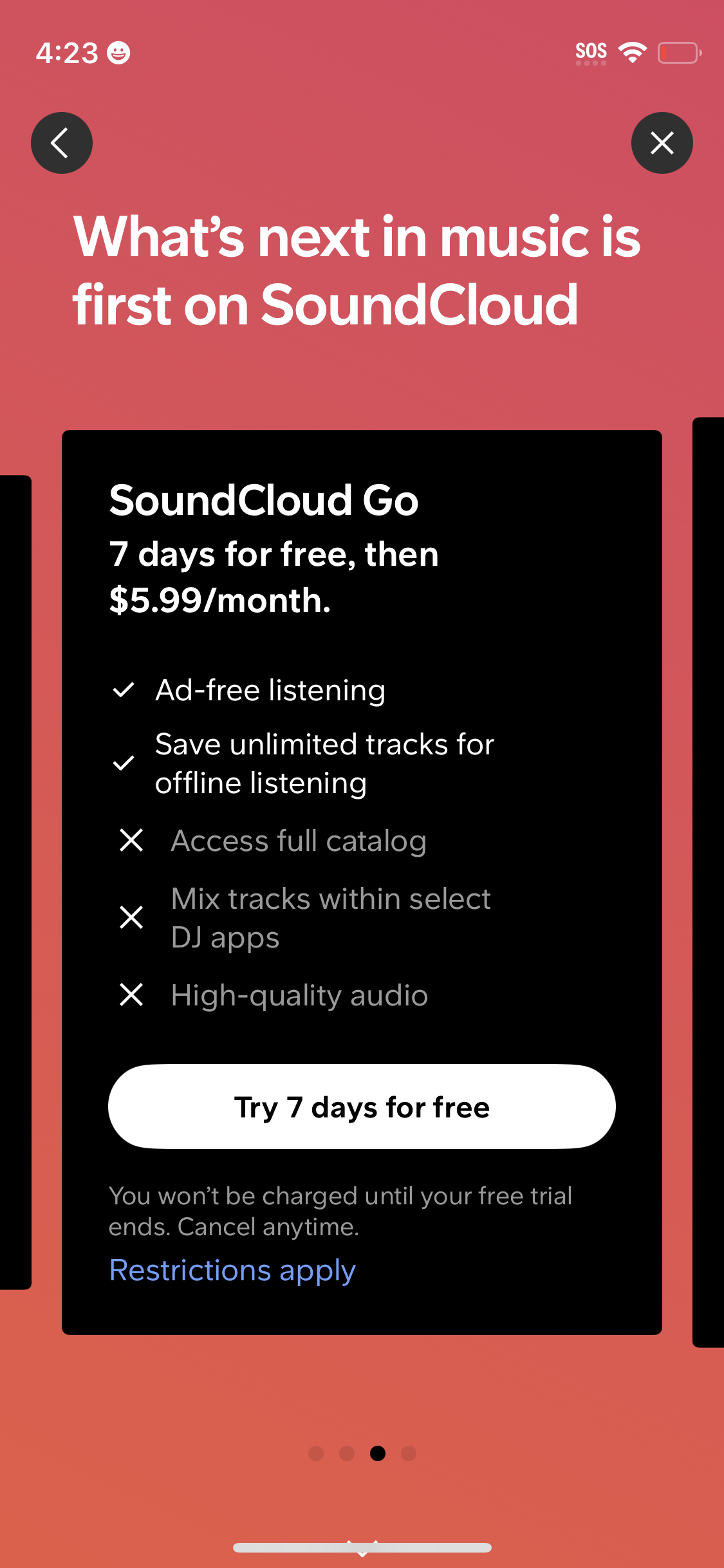 soundcloud app screenshot 116