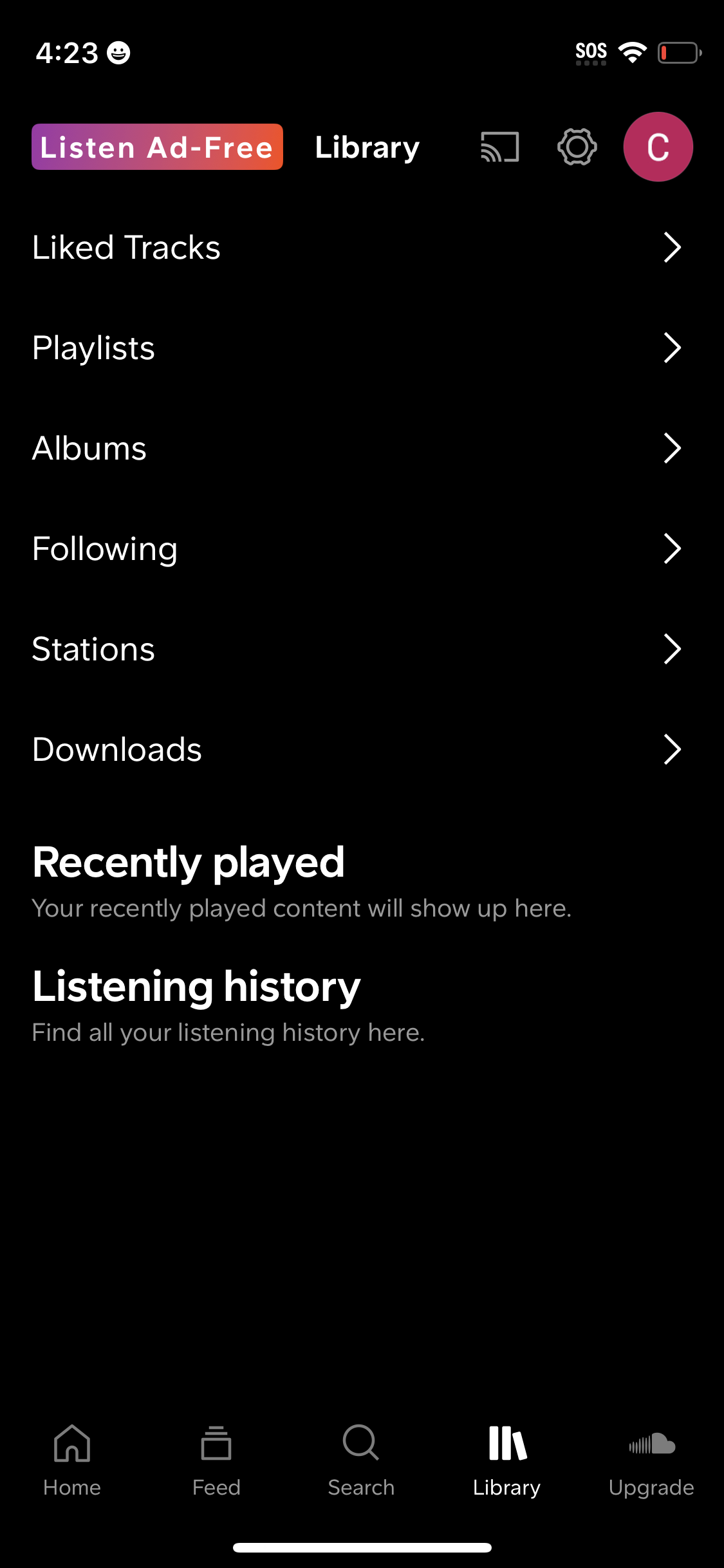 soundcloud app screenshot 112