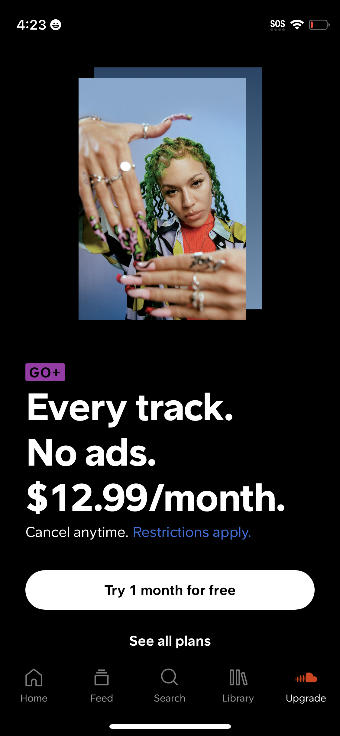 soundcloud app screenshot 110