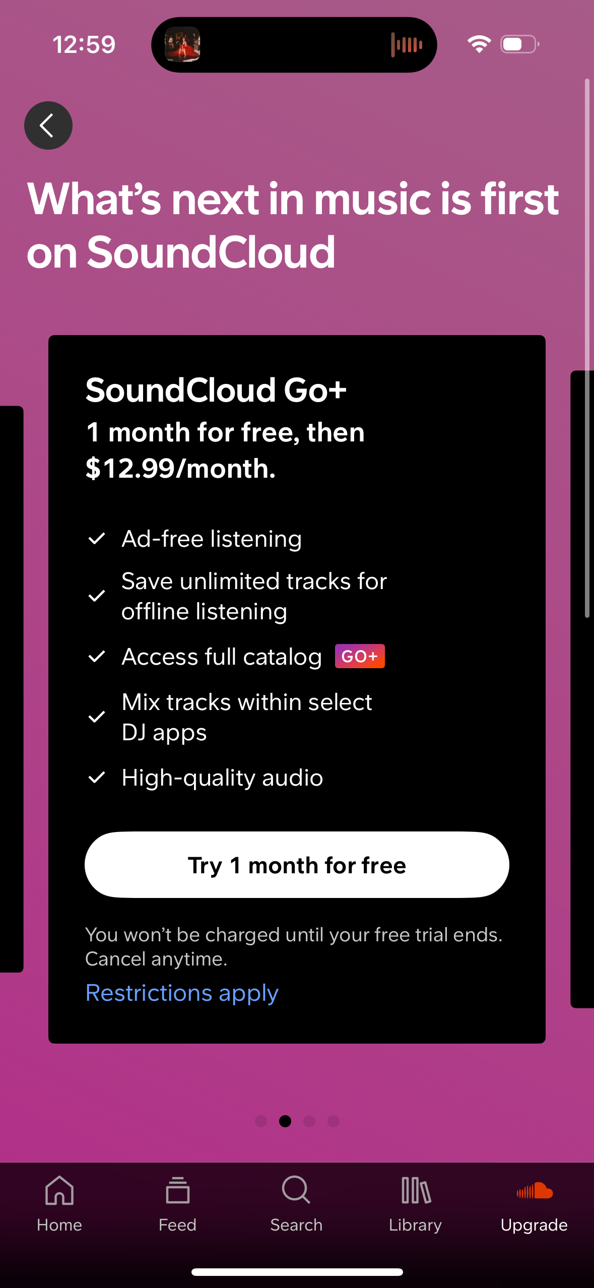 soundcloud app screenshot 107