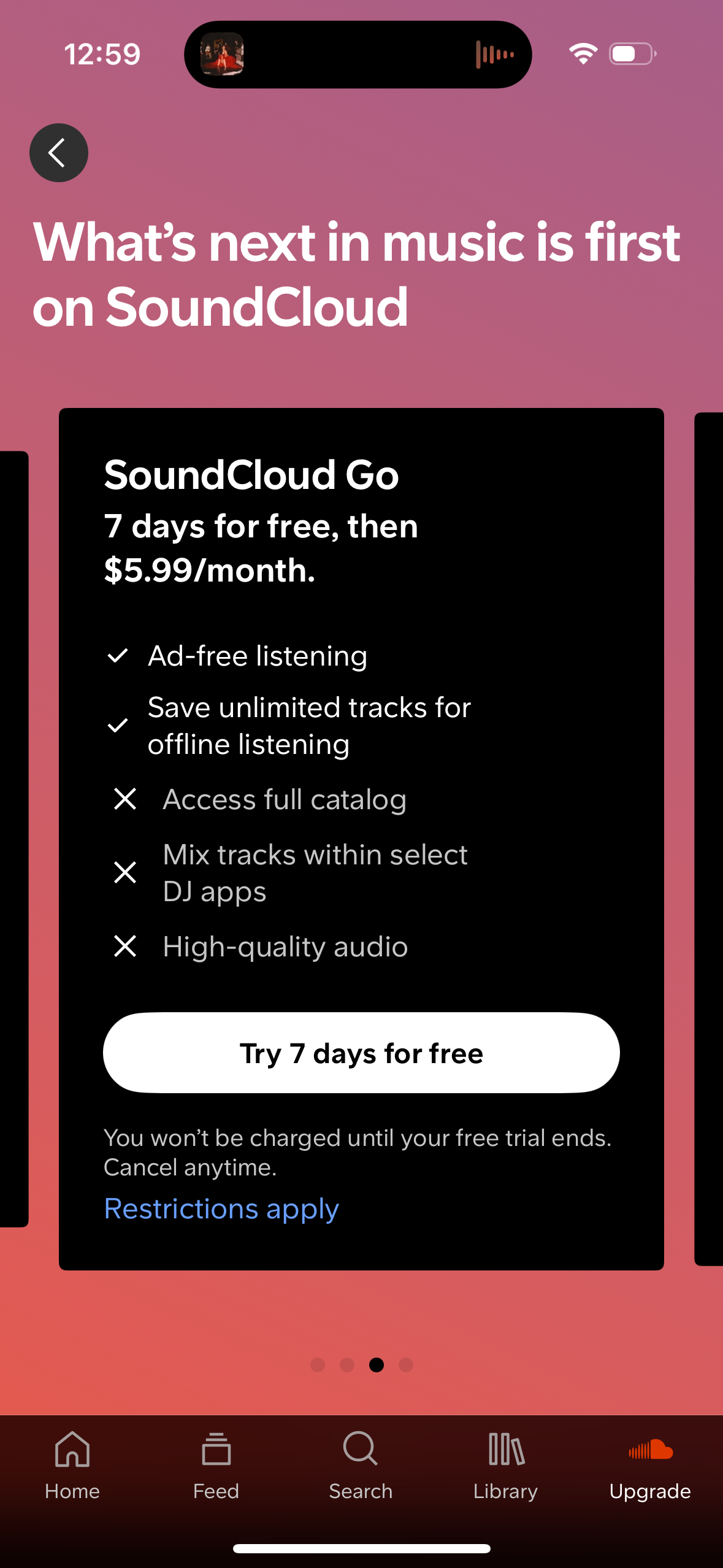 soundcloud app screenshot 106