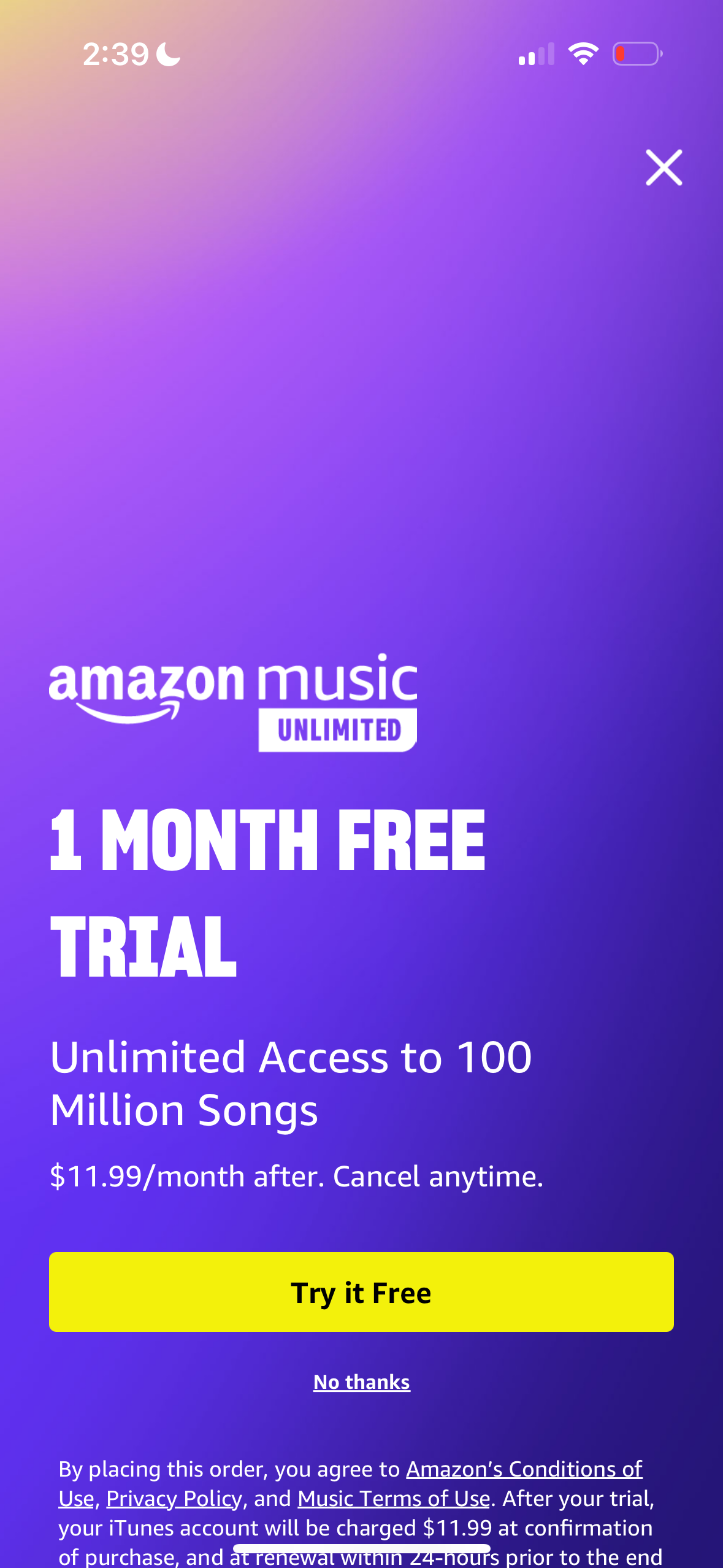 amazon-music app screenshot 25