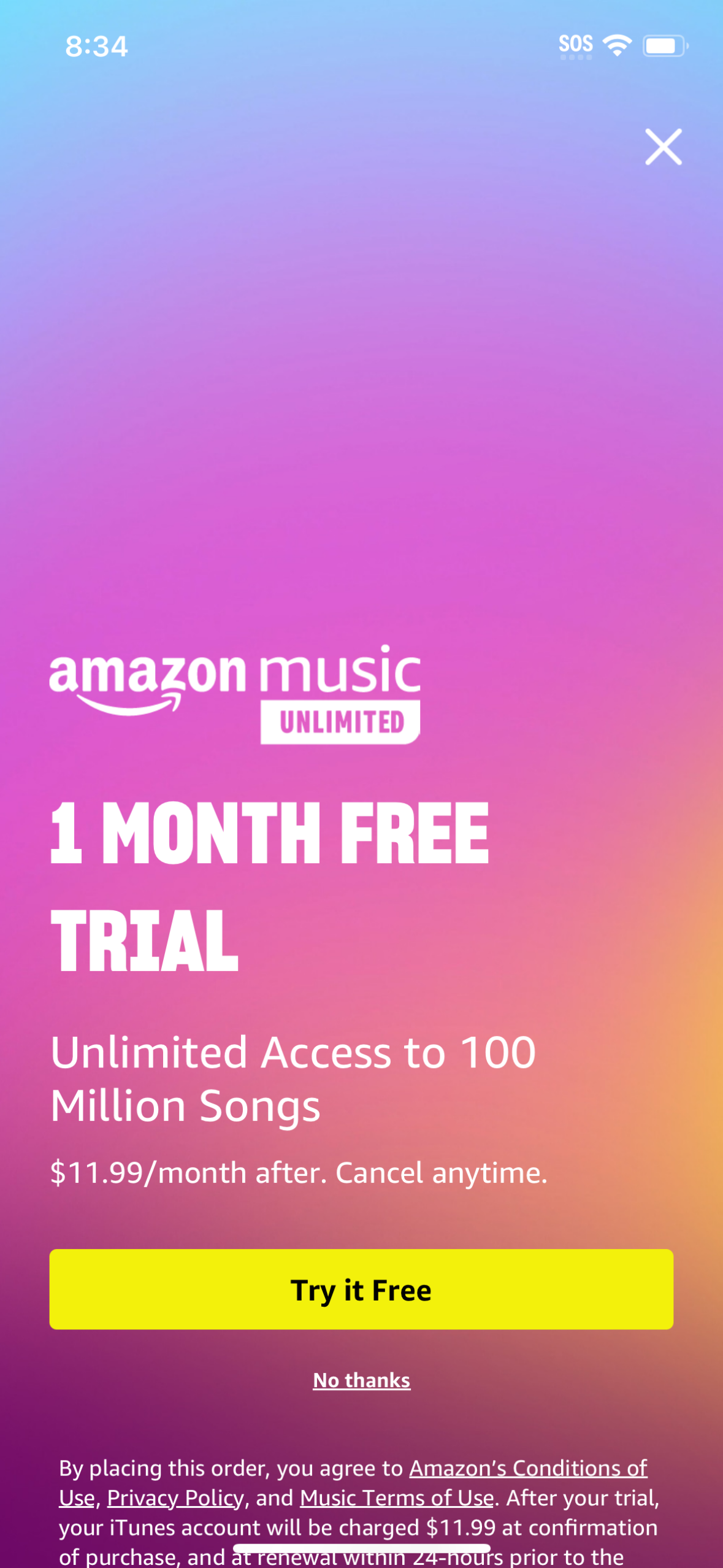 amazon-music app screenshot 20