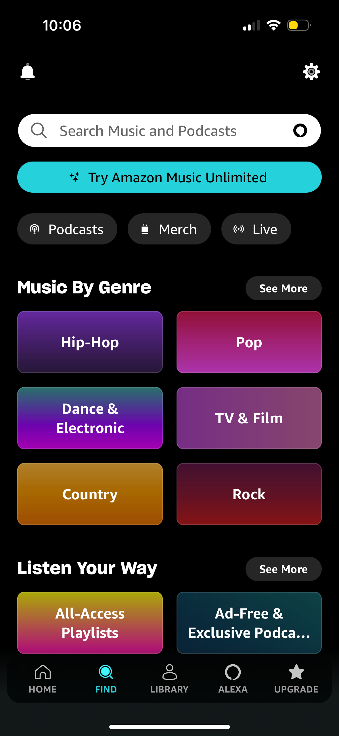 amazon-music app screenshot 12