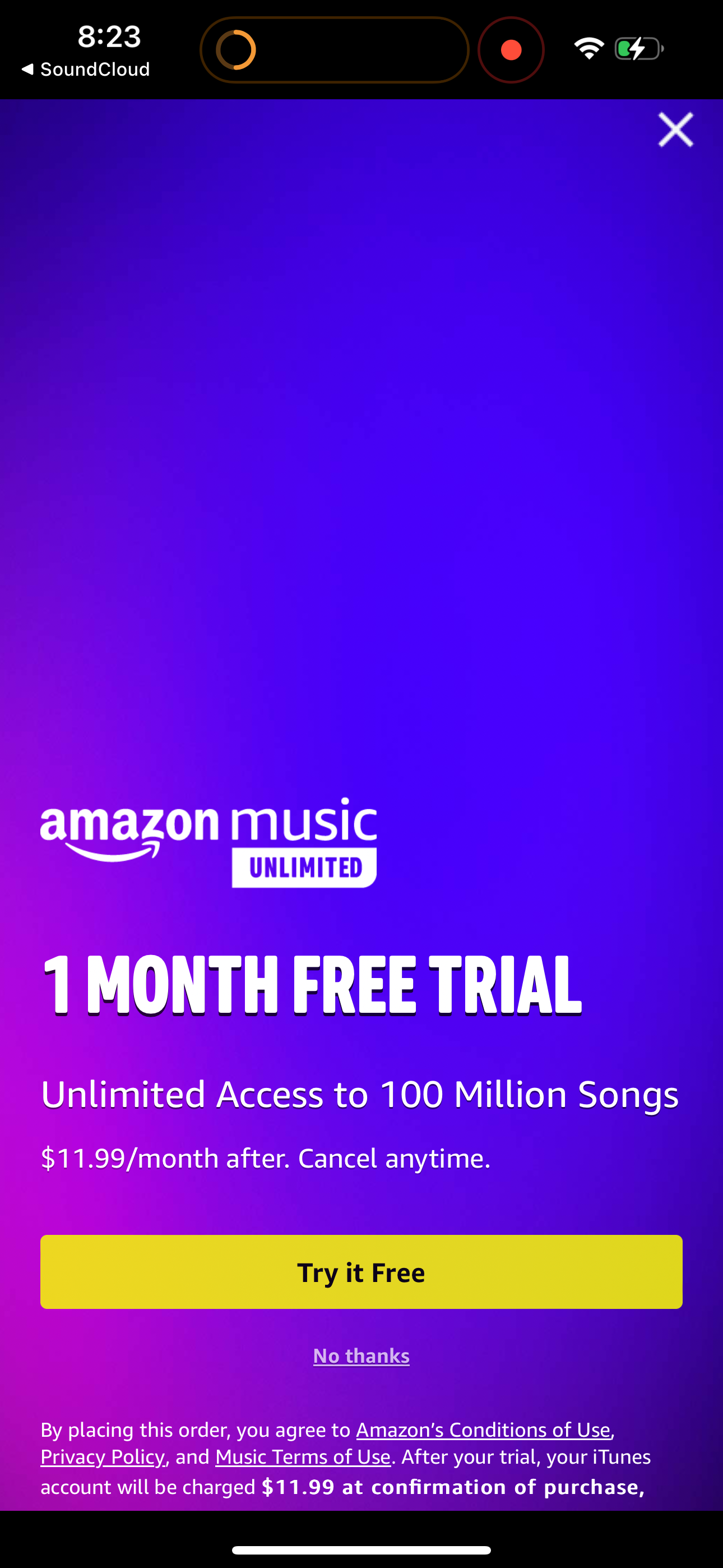 amazon-music app screenshot 47