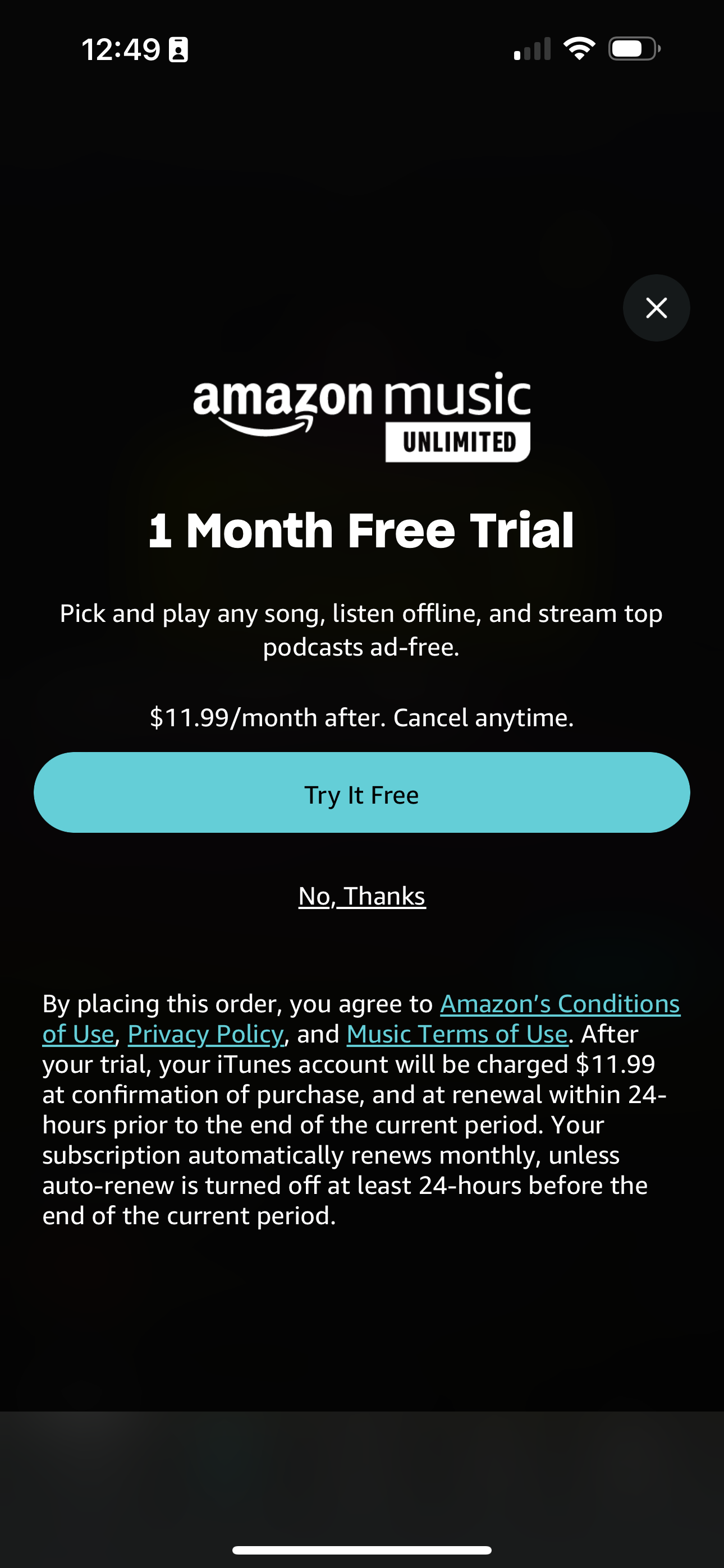 amazon-music app screenshot 39