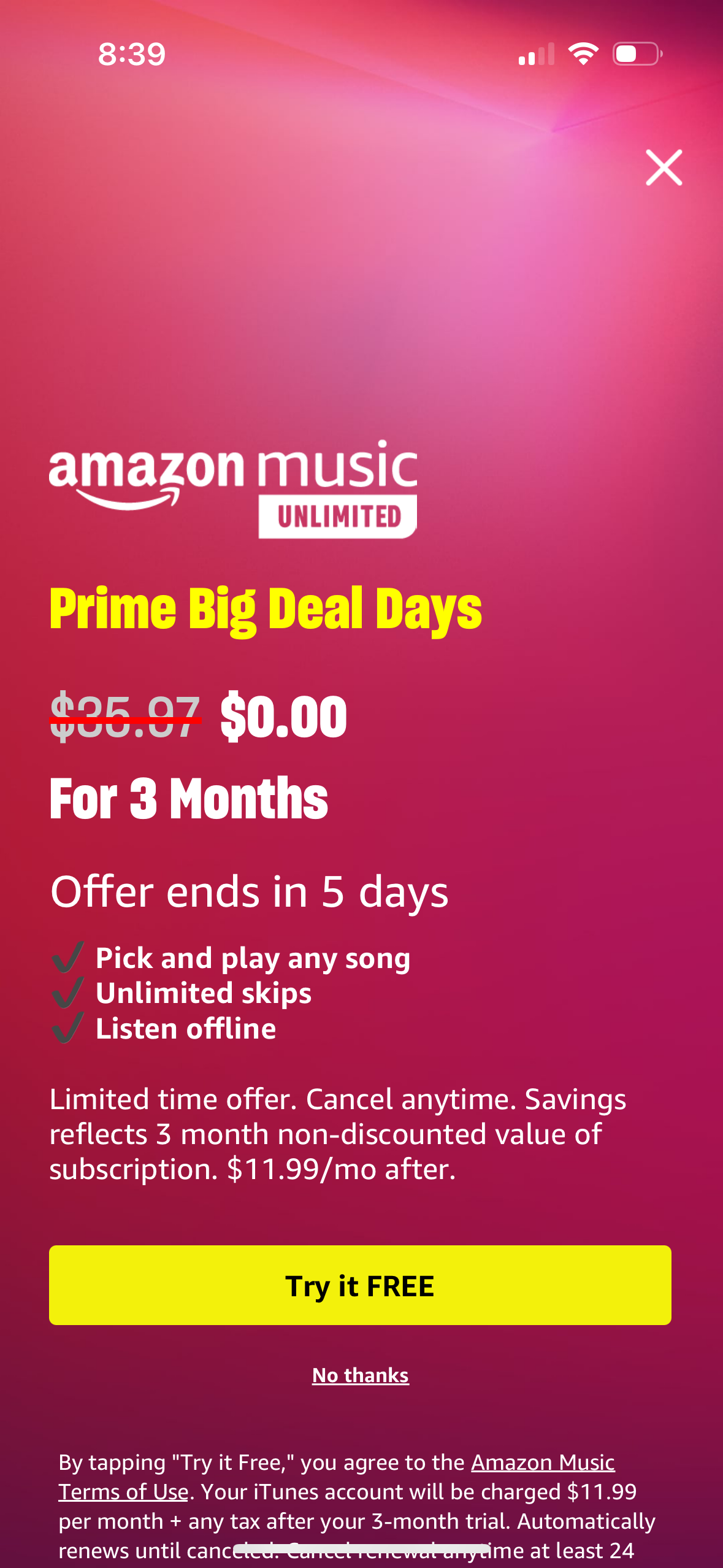 amazon-music app screenshot 34