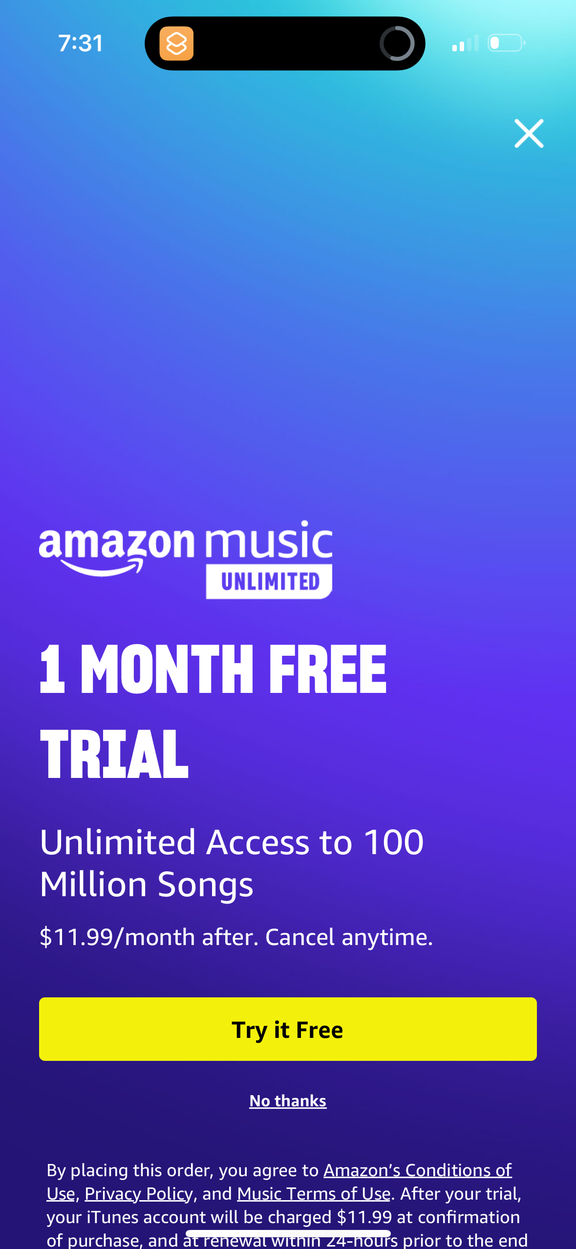 amazon-music app screenshot 19