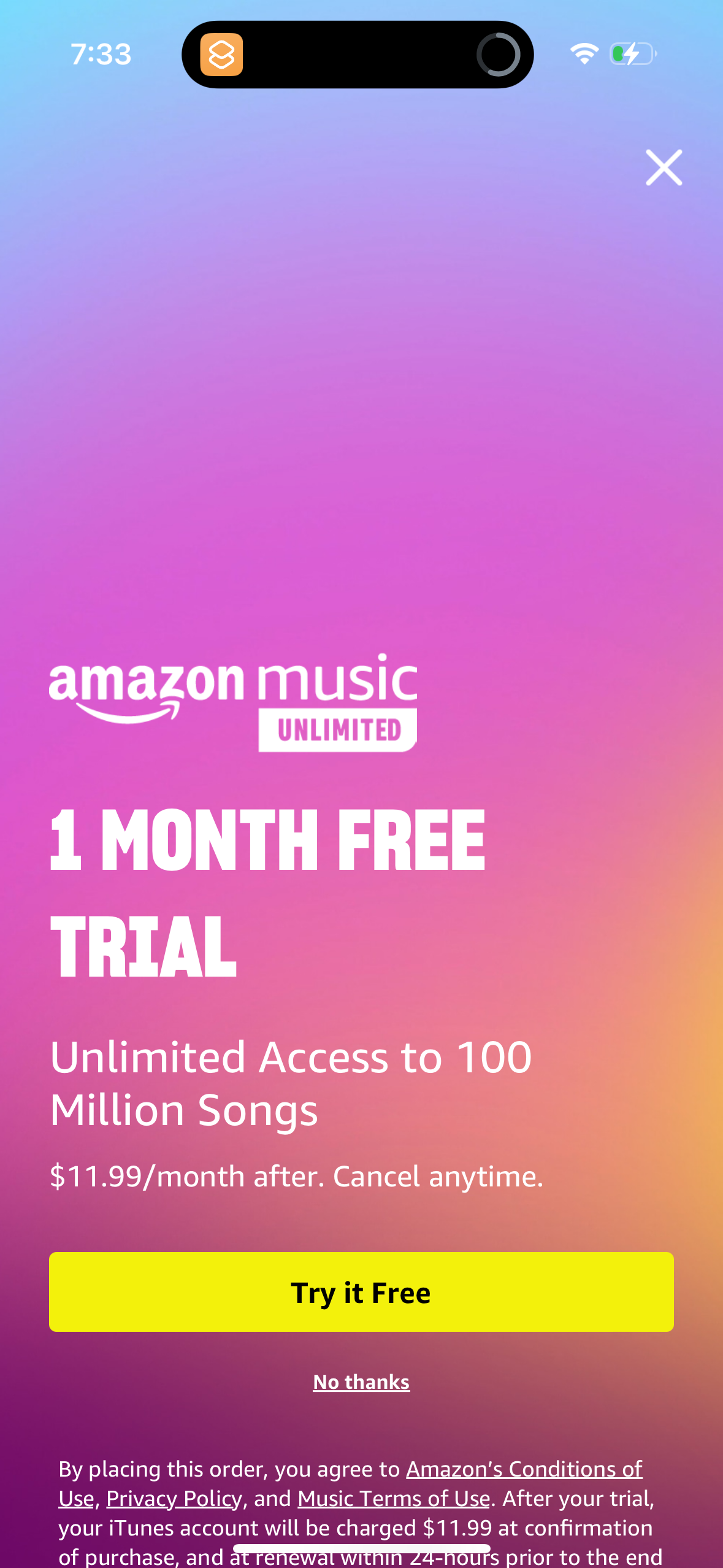 amazon-music app screenshot 14