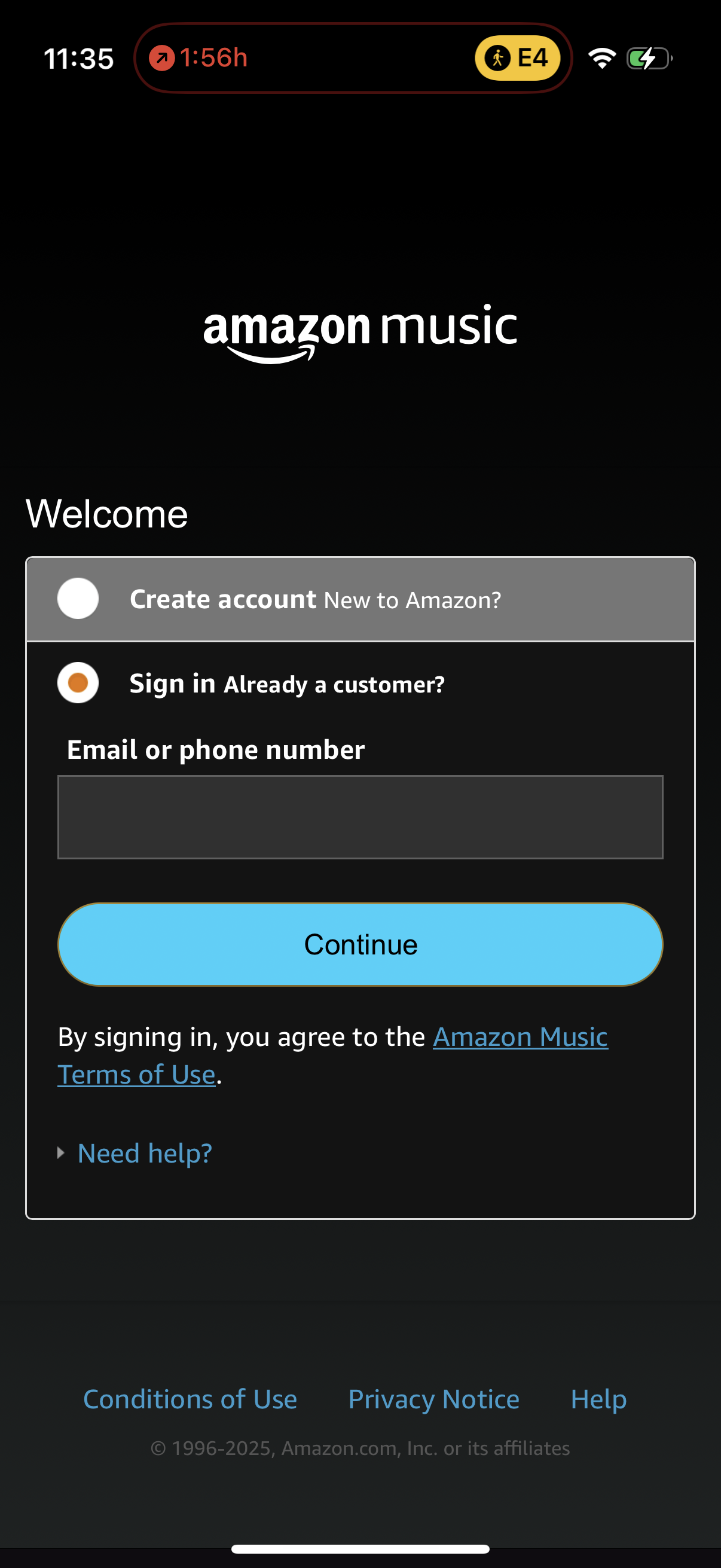 amazon-music app screenshot 4