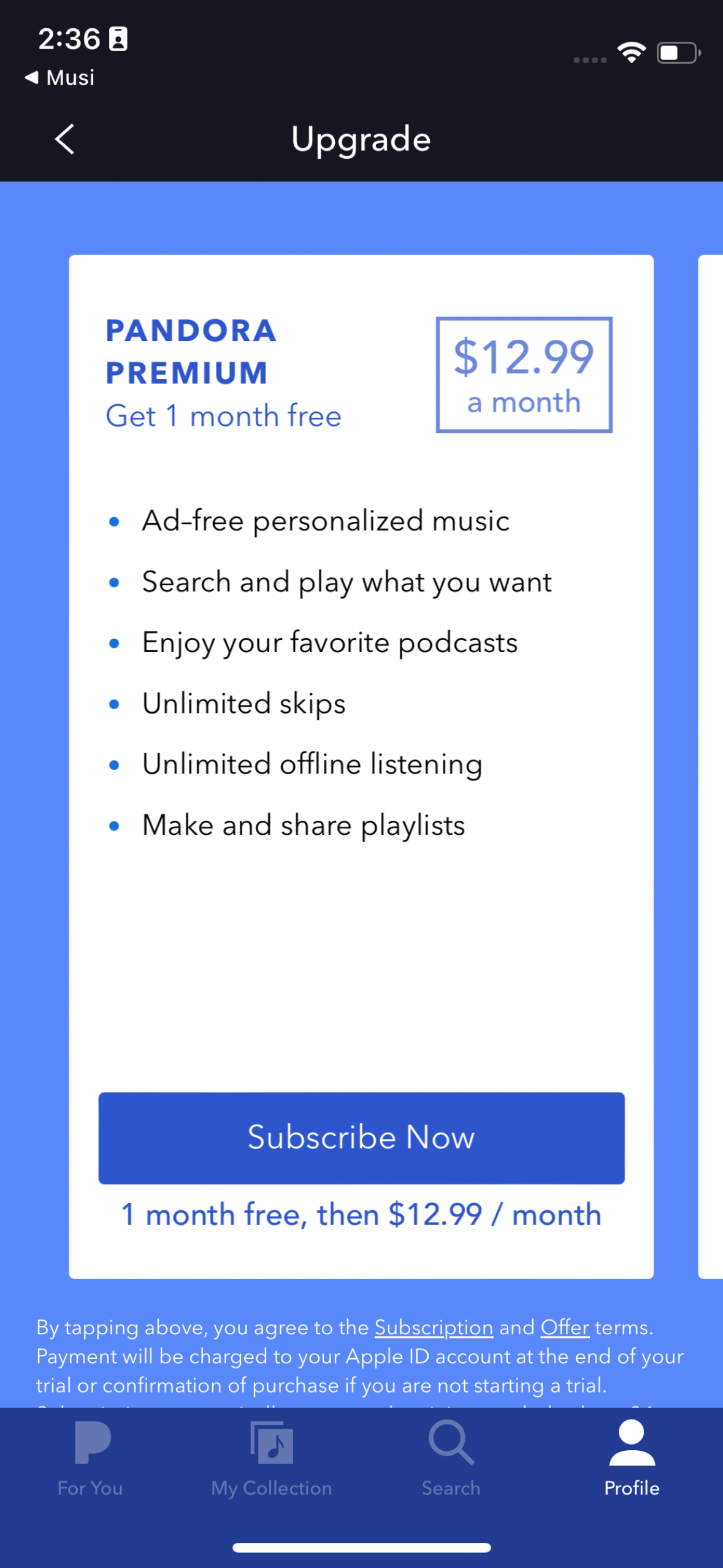 pandora app screenshot 53