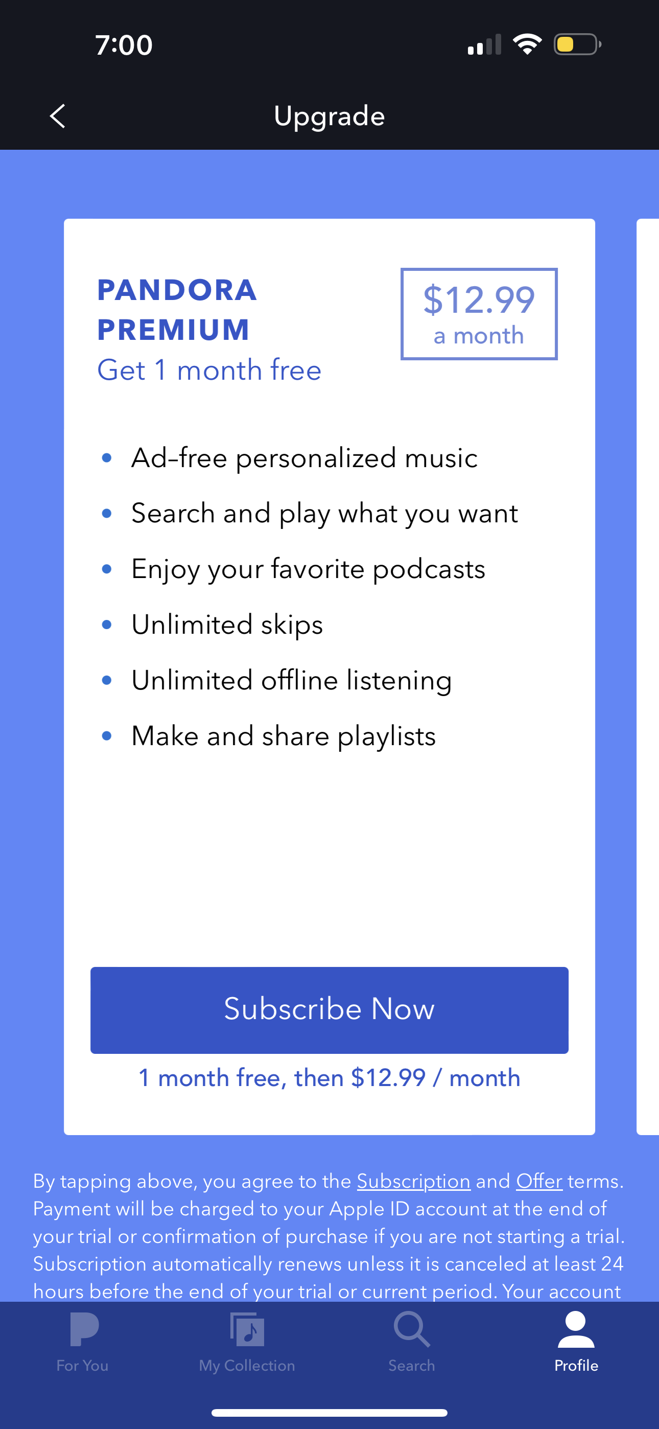 pandora app screenshot 74