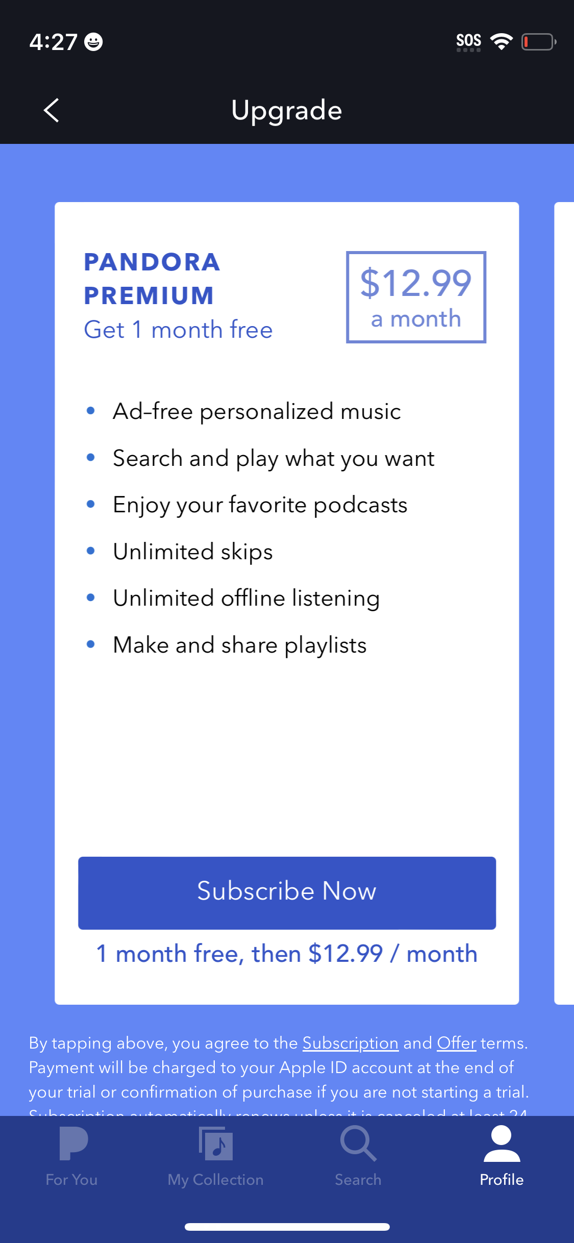 pandora app screenshot 65