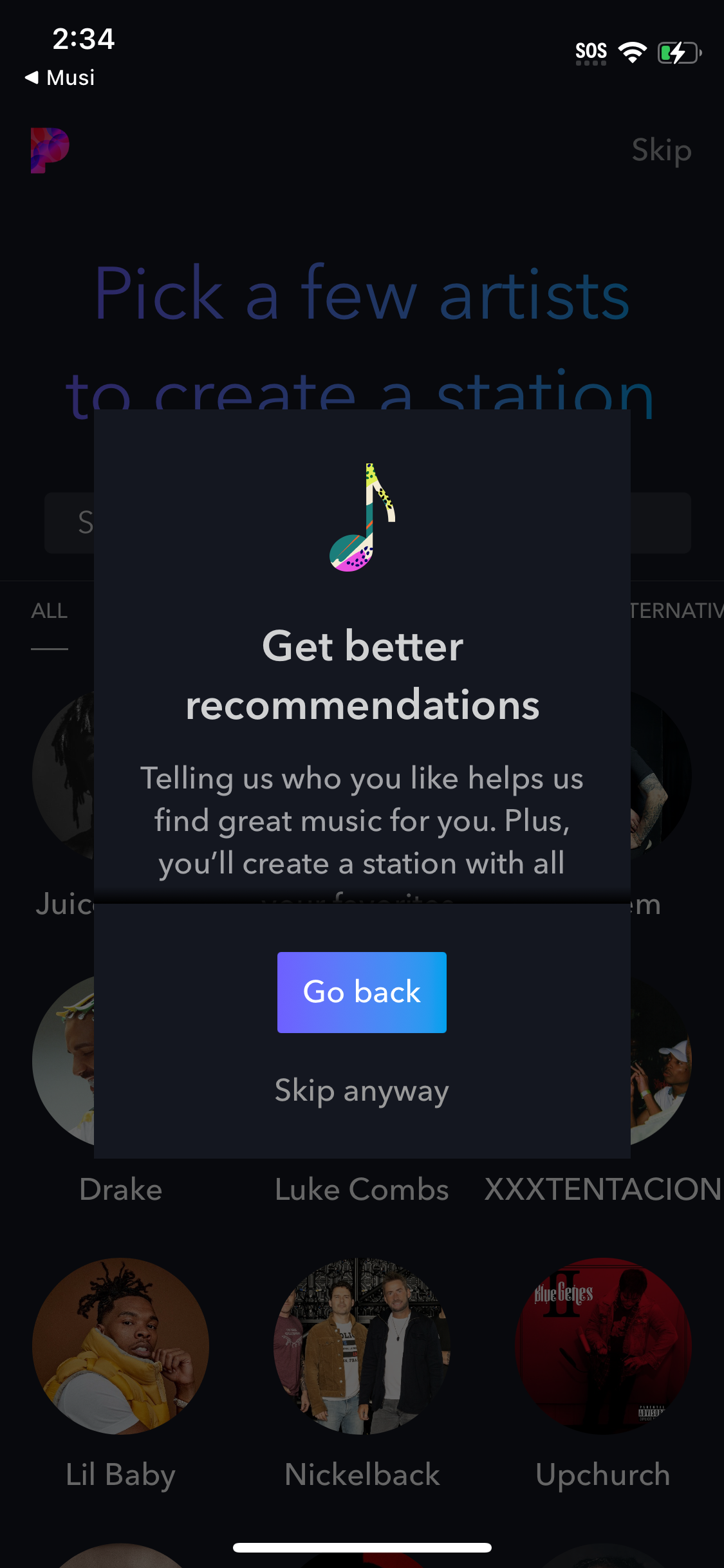 pandora app screenshot 59