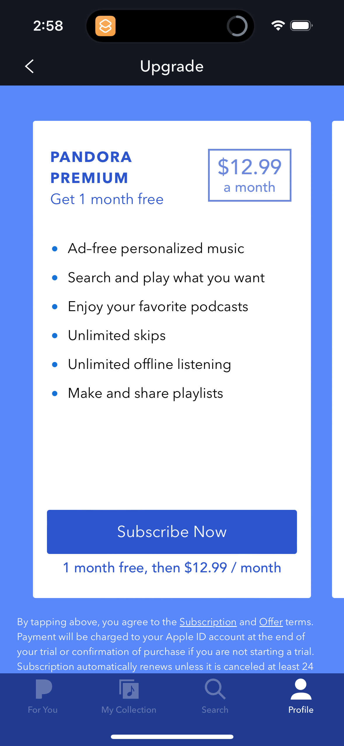 pandora app screenshot 54